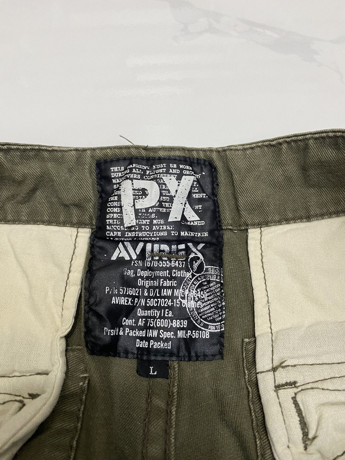 Avirex VINTAGE AVIREX MULTI POCKET CARGO PANTS MILITARY STYLE Size US 33 - 8 Thumbnail