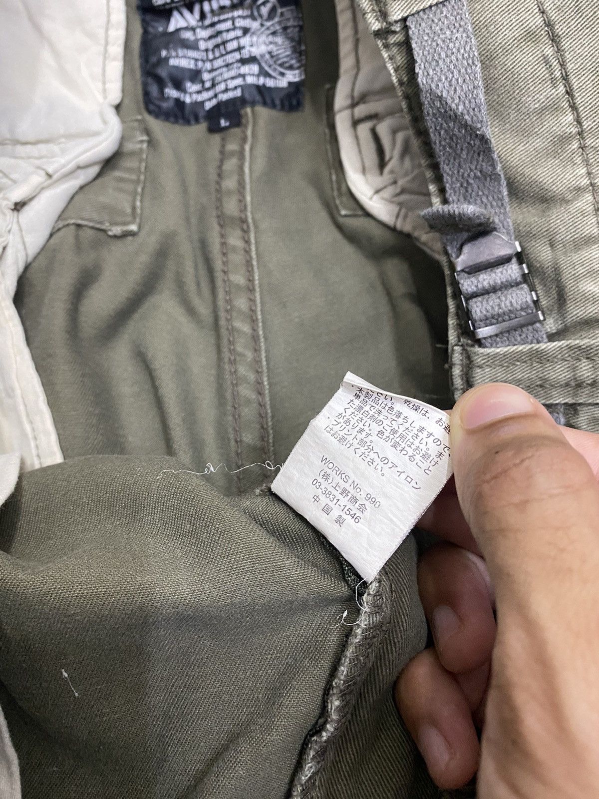 Avirex VINTAGE AVIREX MULTI POCKET CARGO PANTS MILITARY STYLE Size US 33 - 10 Thumbnail