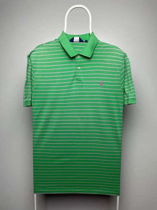 Polo Ralph Lauren golf polos T-shirt size L green vintage