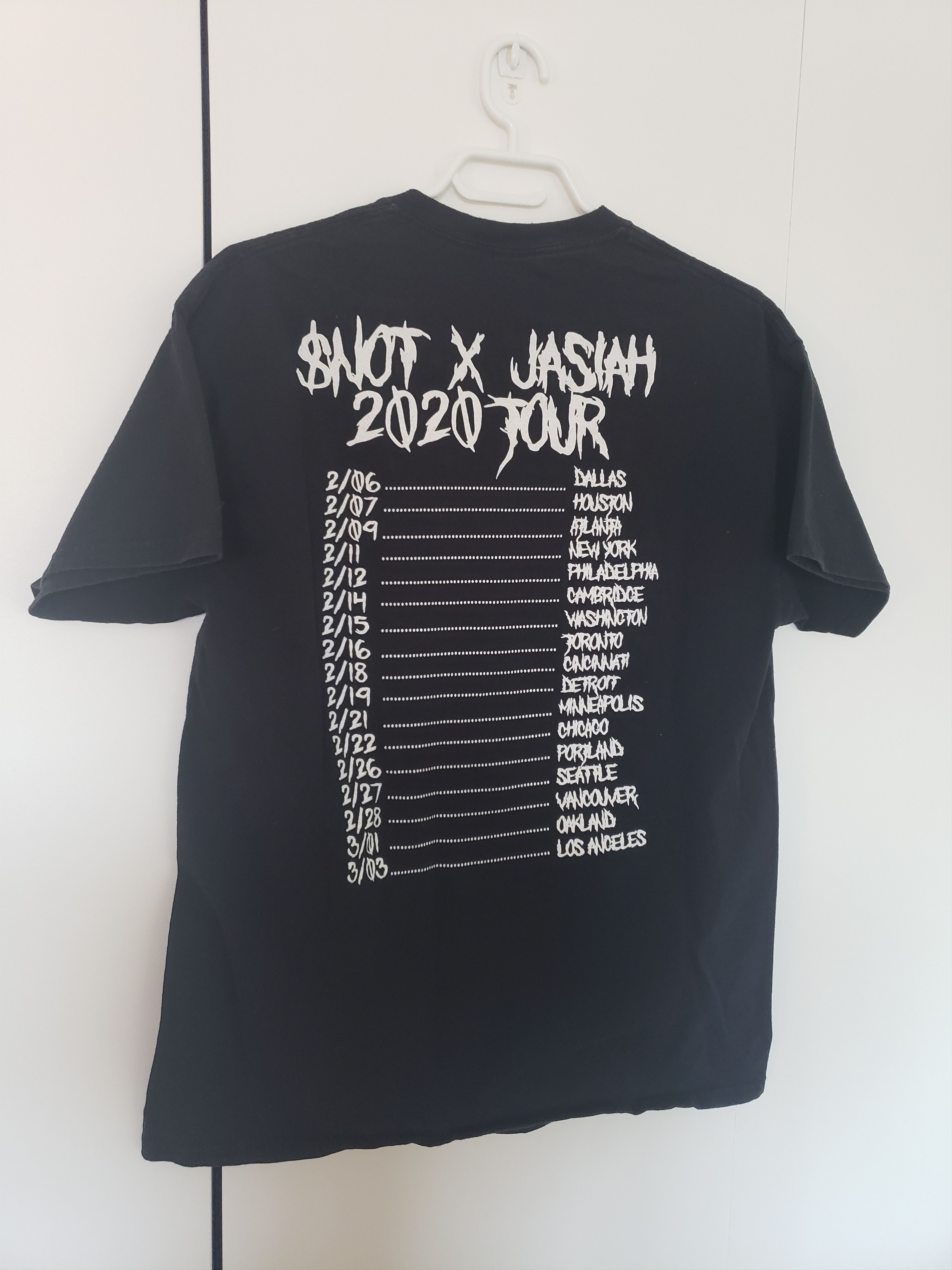 Copes $not x Jasiah Tour Tee Size US L / EU 52-54 / 3 - 2 Thumbnail