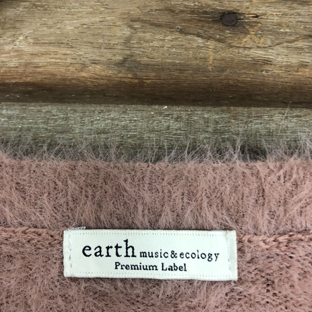 Homespun Knitwear Earth Music & Ecology Purple Mohair Knitwear #c1168 Size L / US 10 / IT 46 - 10 Thumbnail