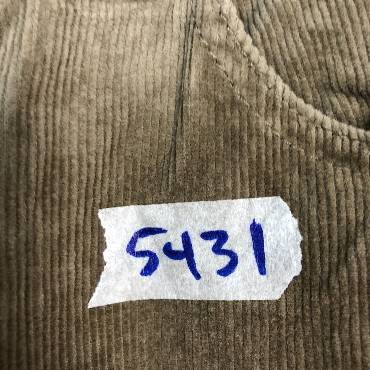 Hanes DL Vtg Hanes Brown Conduroi Denim Pants #5431 Size US 30 / EU 46 - 4 Thumbnail