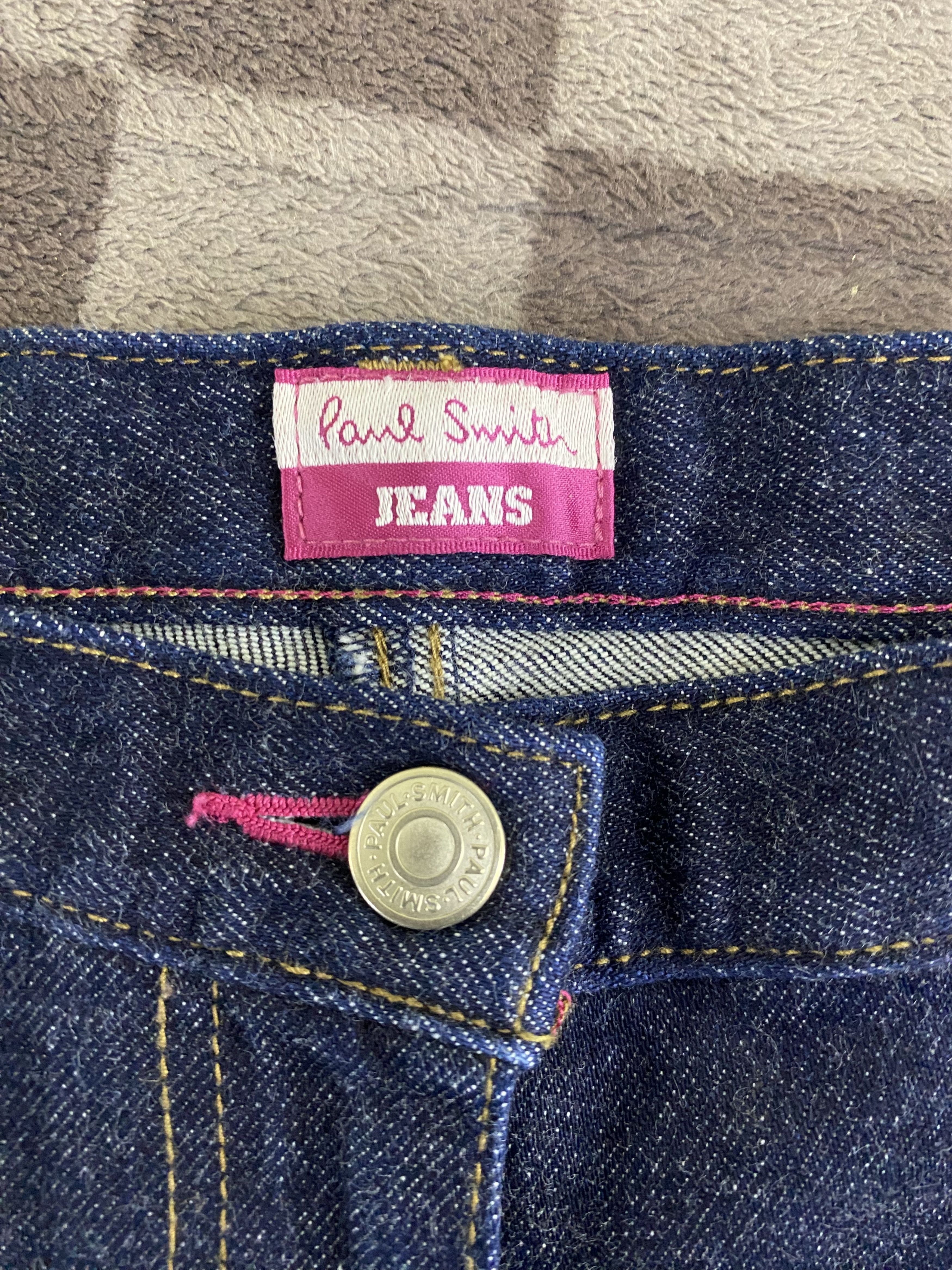 Paul Smith Paul Smith Basic Dark Blue Denim Jean Size 29" - 11 Thumbnail