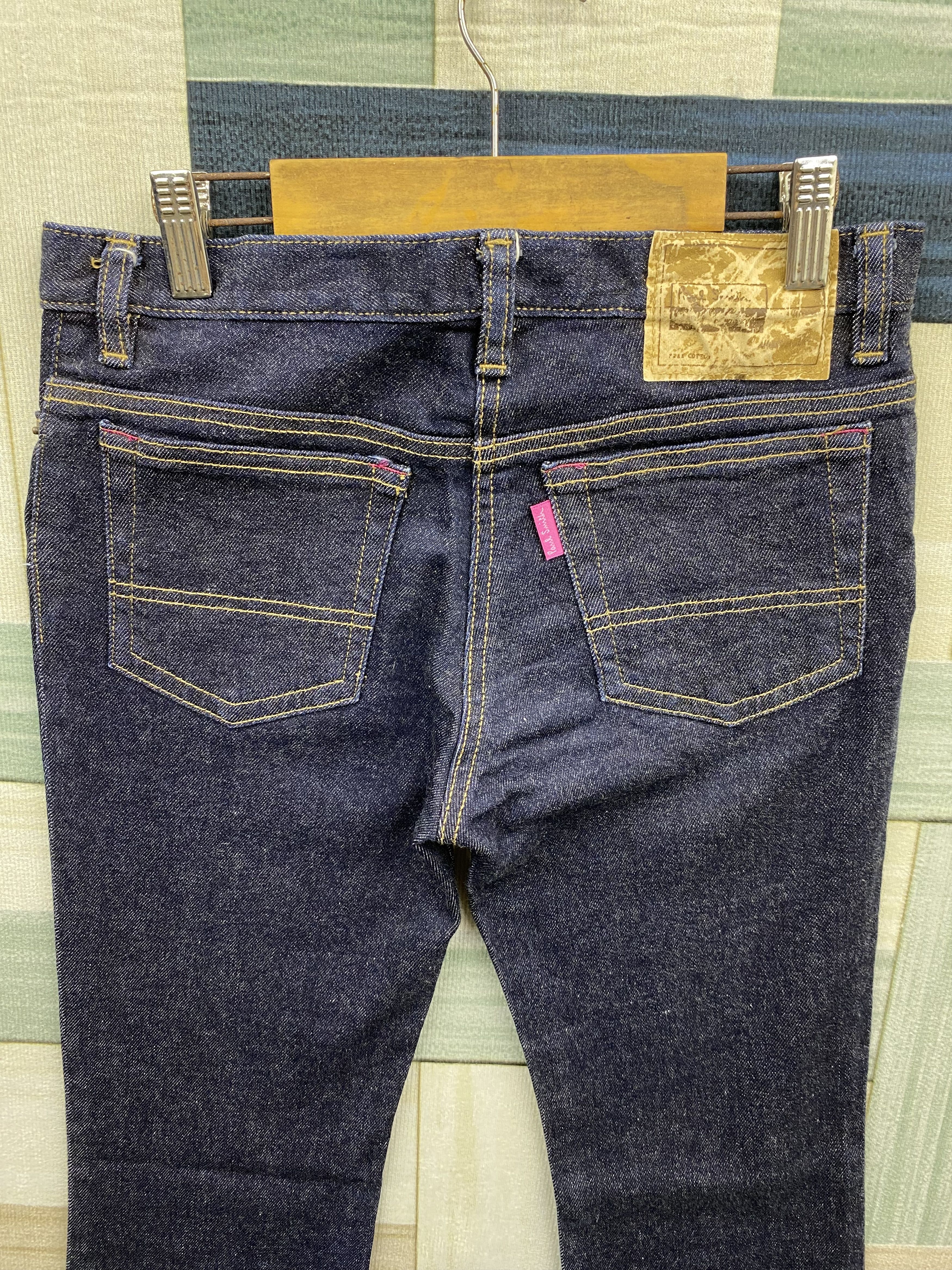 Paul Smith Paul Smith Basic Dark Blue Denim Jean Size 29" - 4 Thumbnail