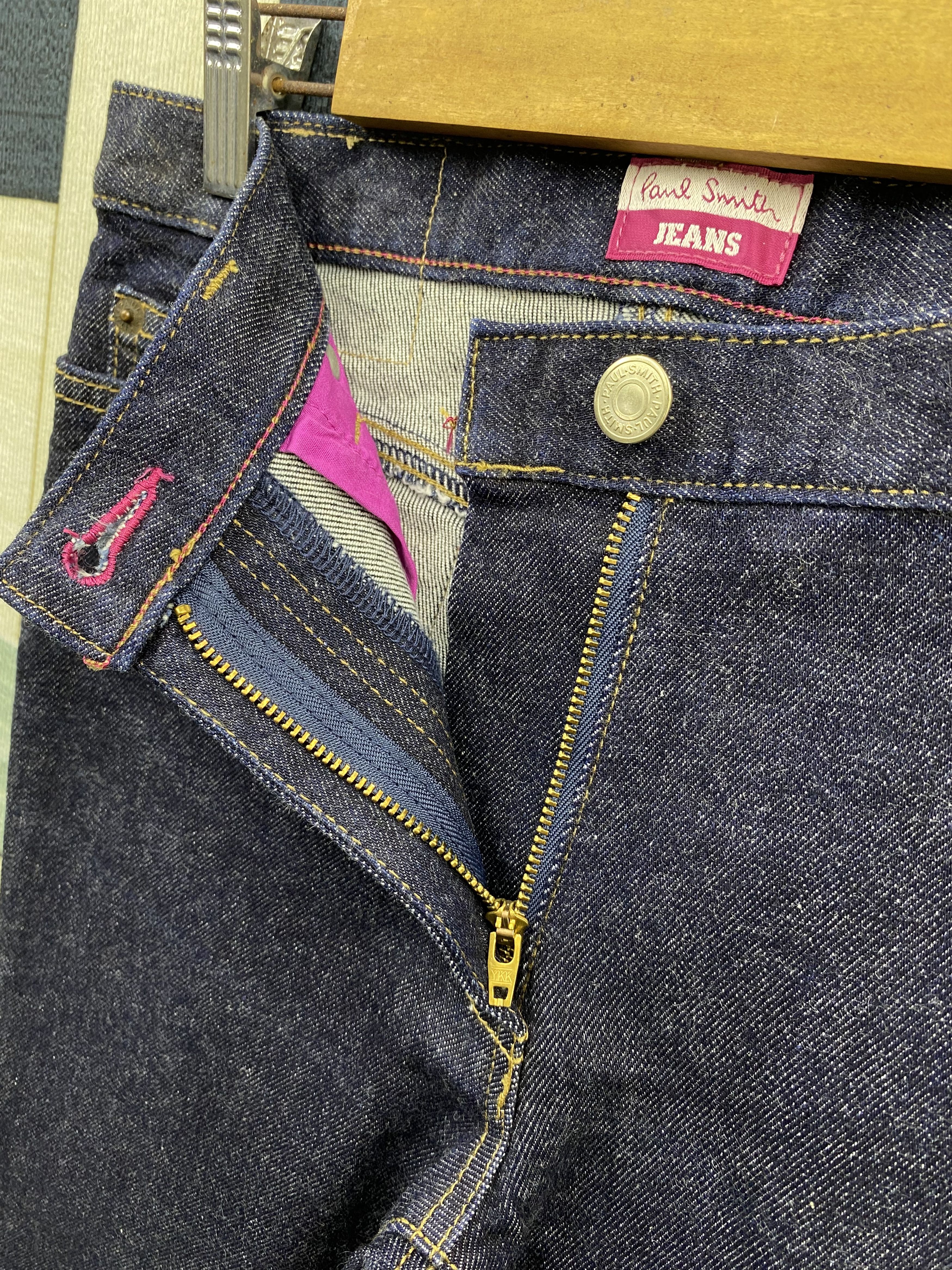 Paul Smith Paul Smith Basic Dark Blue Denim Jean Size 29" - 10 Thumbnail