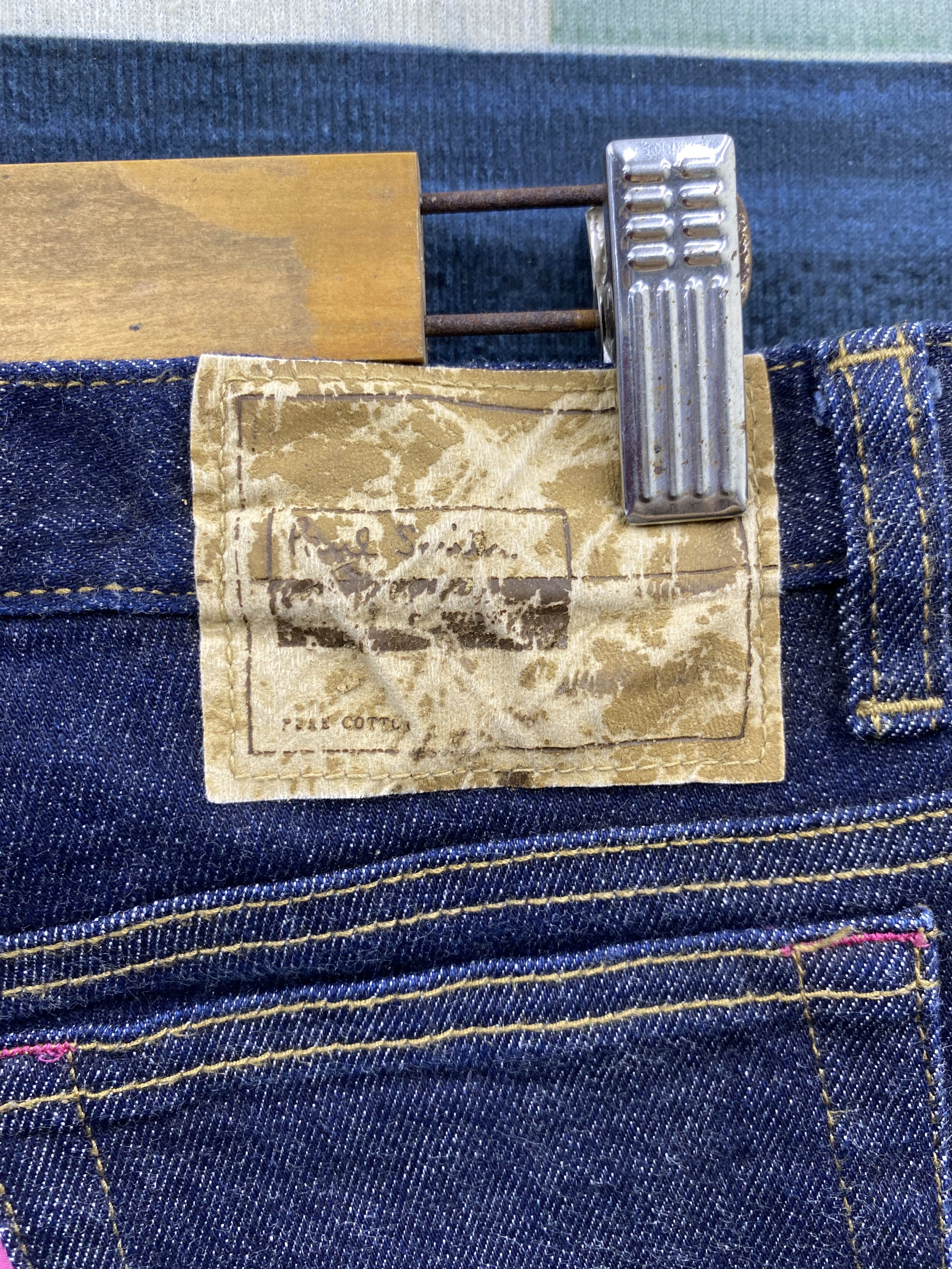 Paul Smith Paul Smith Basic Dark Blue Denim Jean Size 29" - 5 Thumbnail