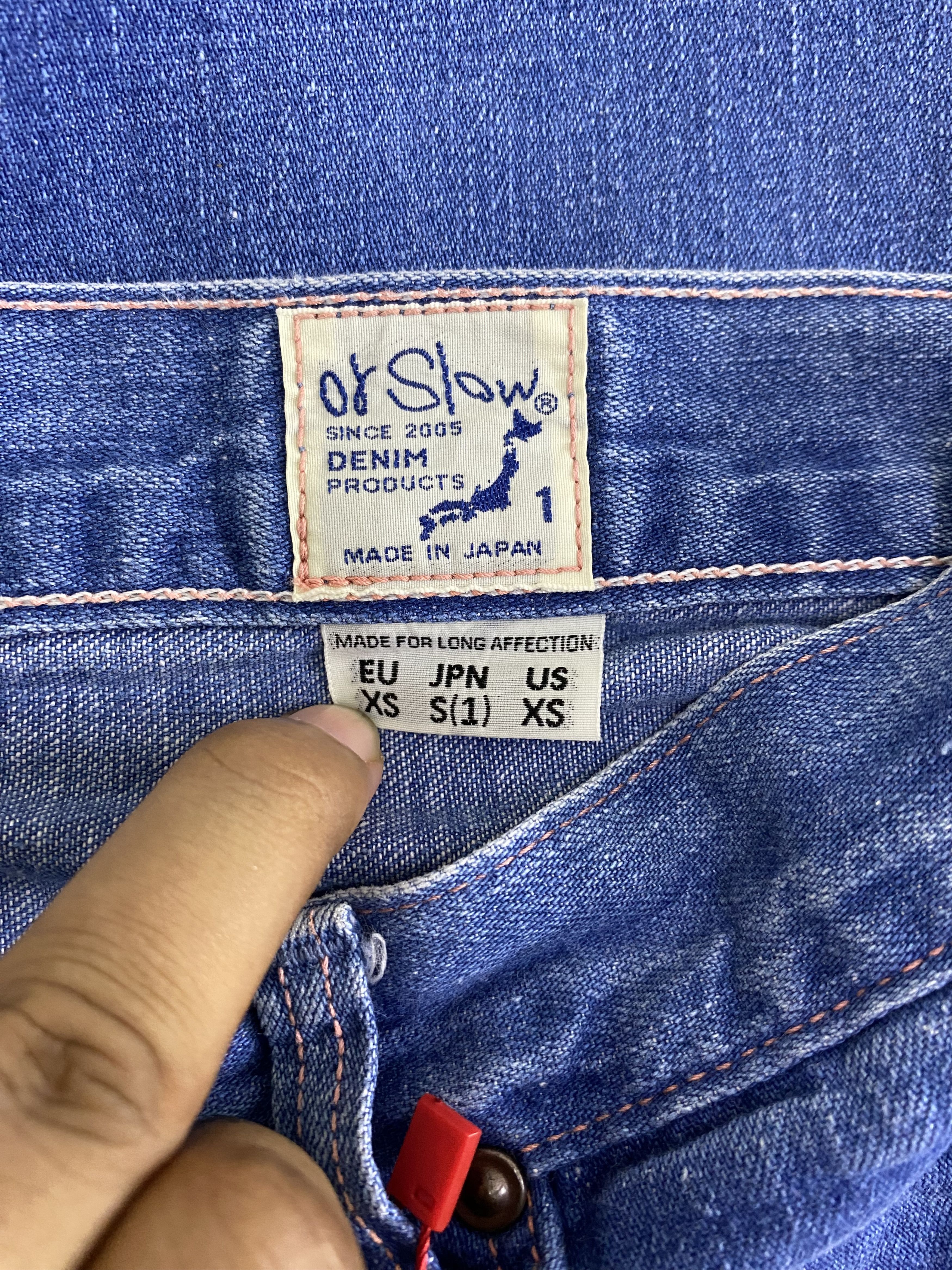 Orslow Japanese Brand Orslow Carpenter Slim Fit Denim Jean Size US 29 - 16 Thumbnail