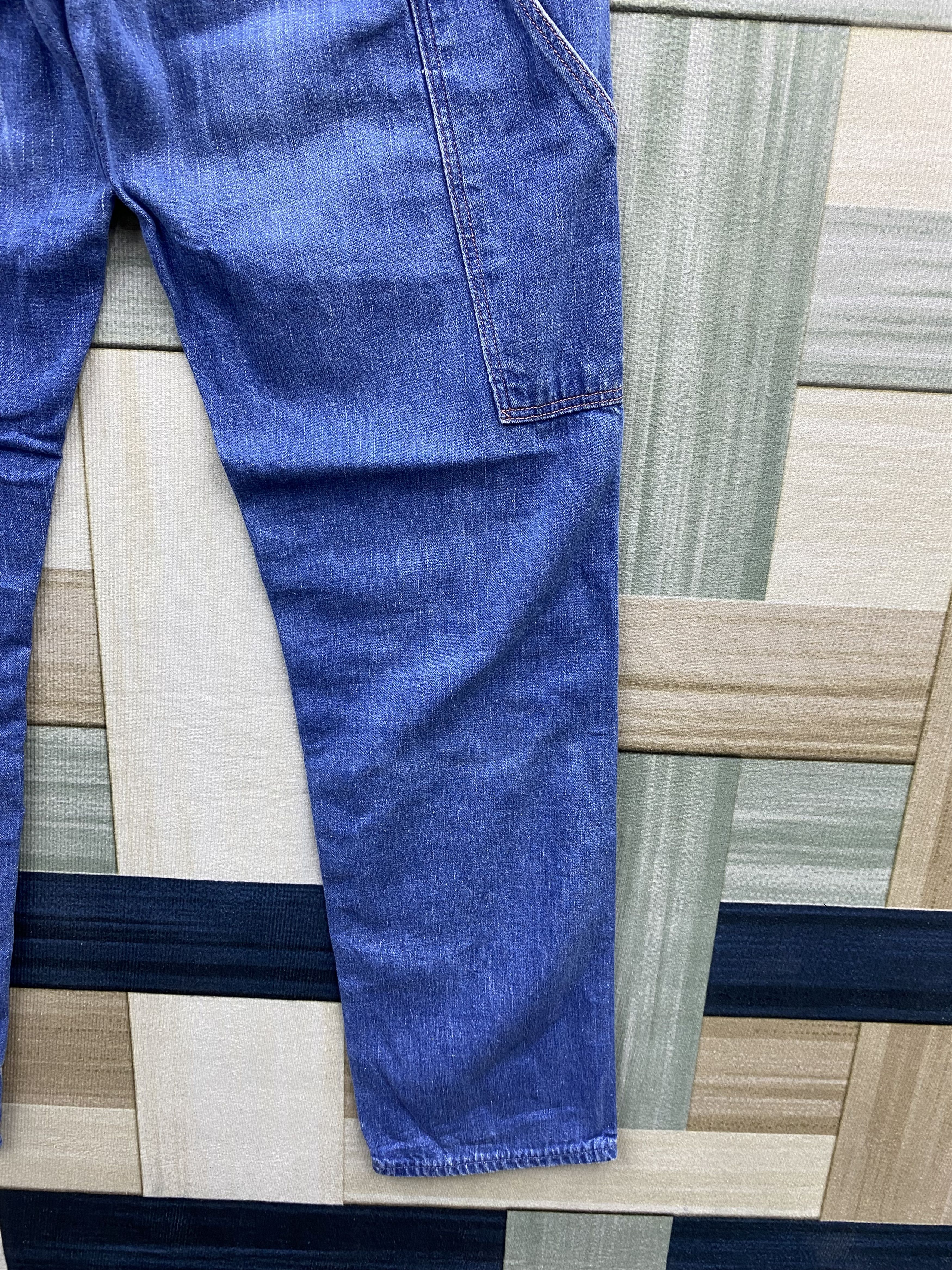 Orslow Japanese Brand Orslow Carpenter Slim Fit Denim Jean Size US 29 - 9 Thumbnail