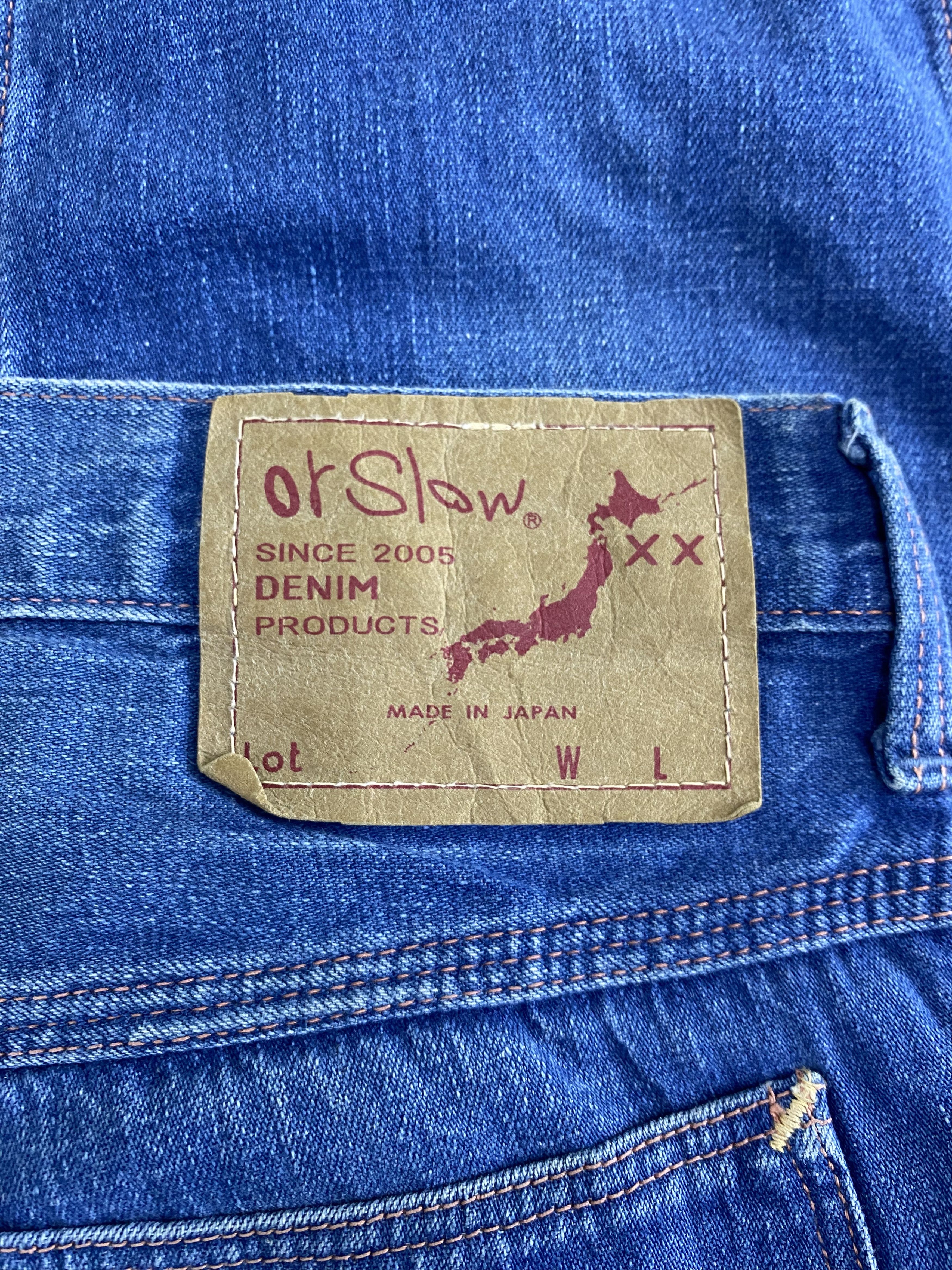 Orslow Japanese Brand Orslow Carpenter Slim Fit Denim Jean Size US 29 - 5 Thumbnail
