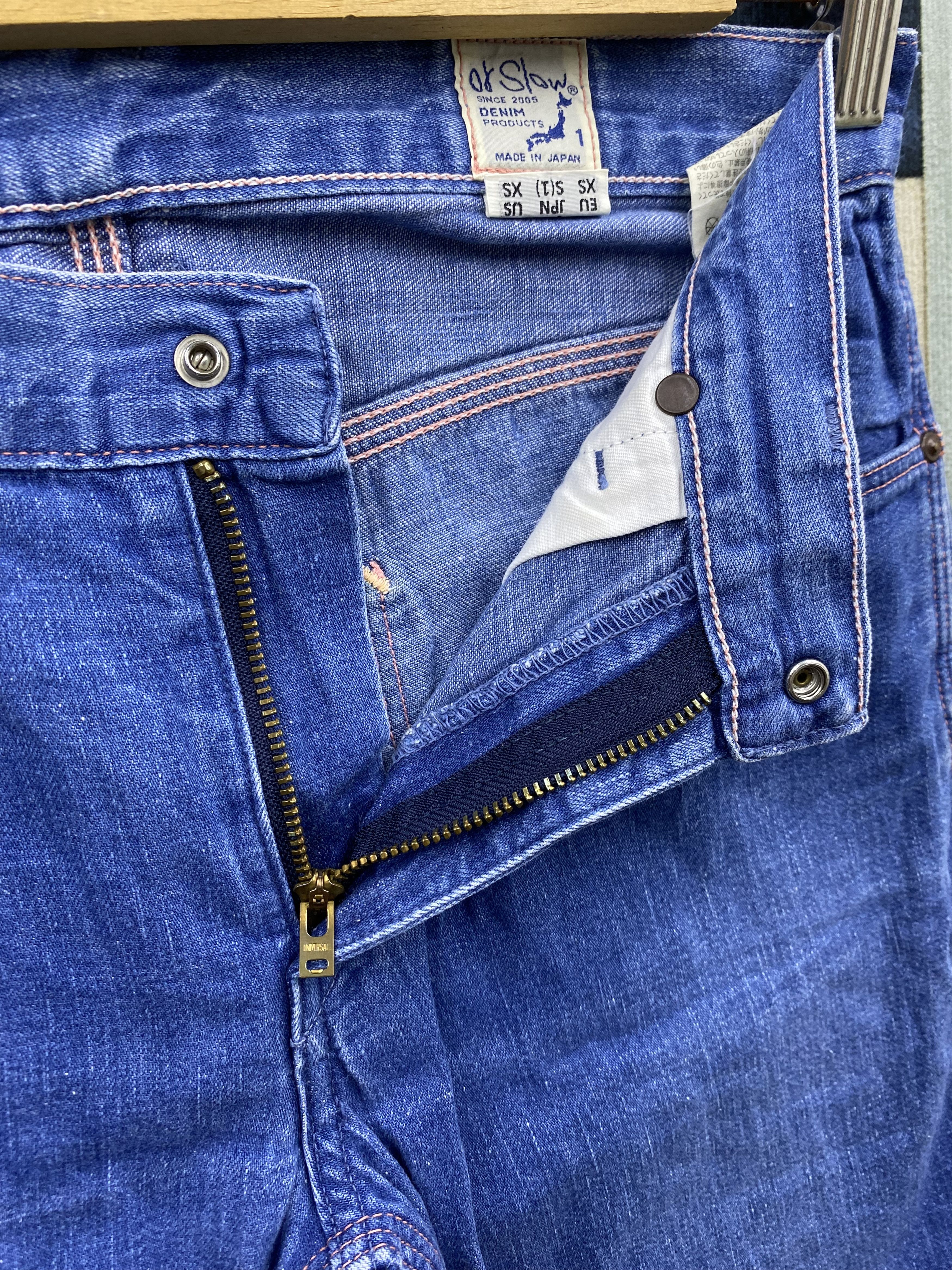 Orslow Japanese Brand Orslow Carpenter Slim Fit Denim Jean Size US 29 - 15 Thumbnail