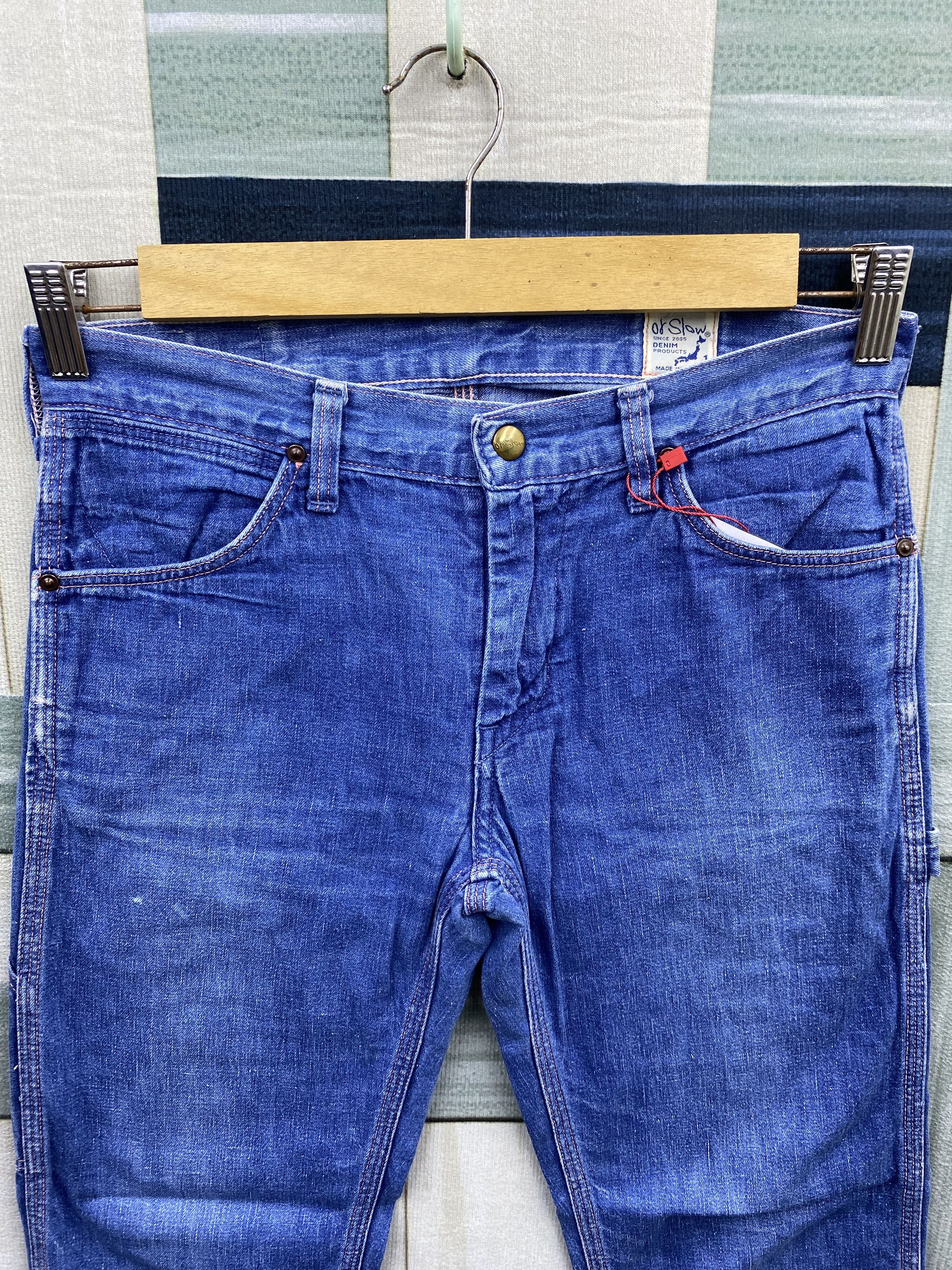 Orslow Japanese Brand Orslow Carpenter Slim Fit Denim Jean Size US 29 - 3 Thumbnail