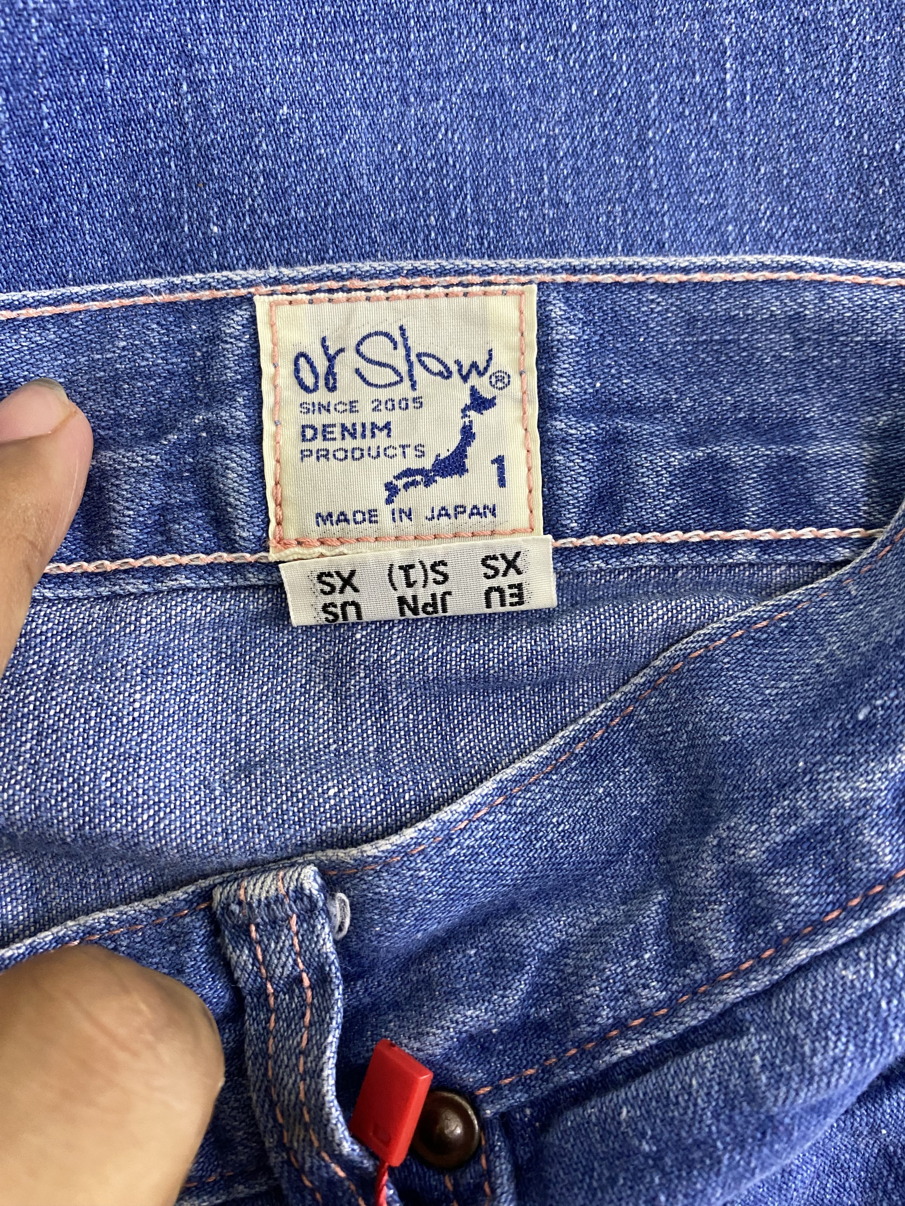 Orslow Japanese Brand Orslow Carpenter Slim Fit Denim Jean Size US 29 - 17 Thumbnail