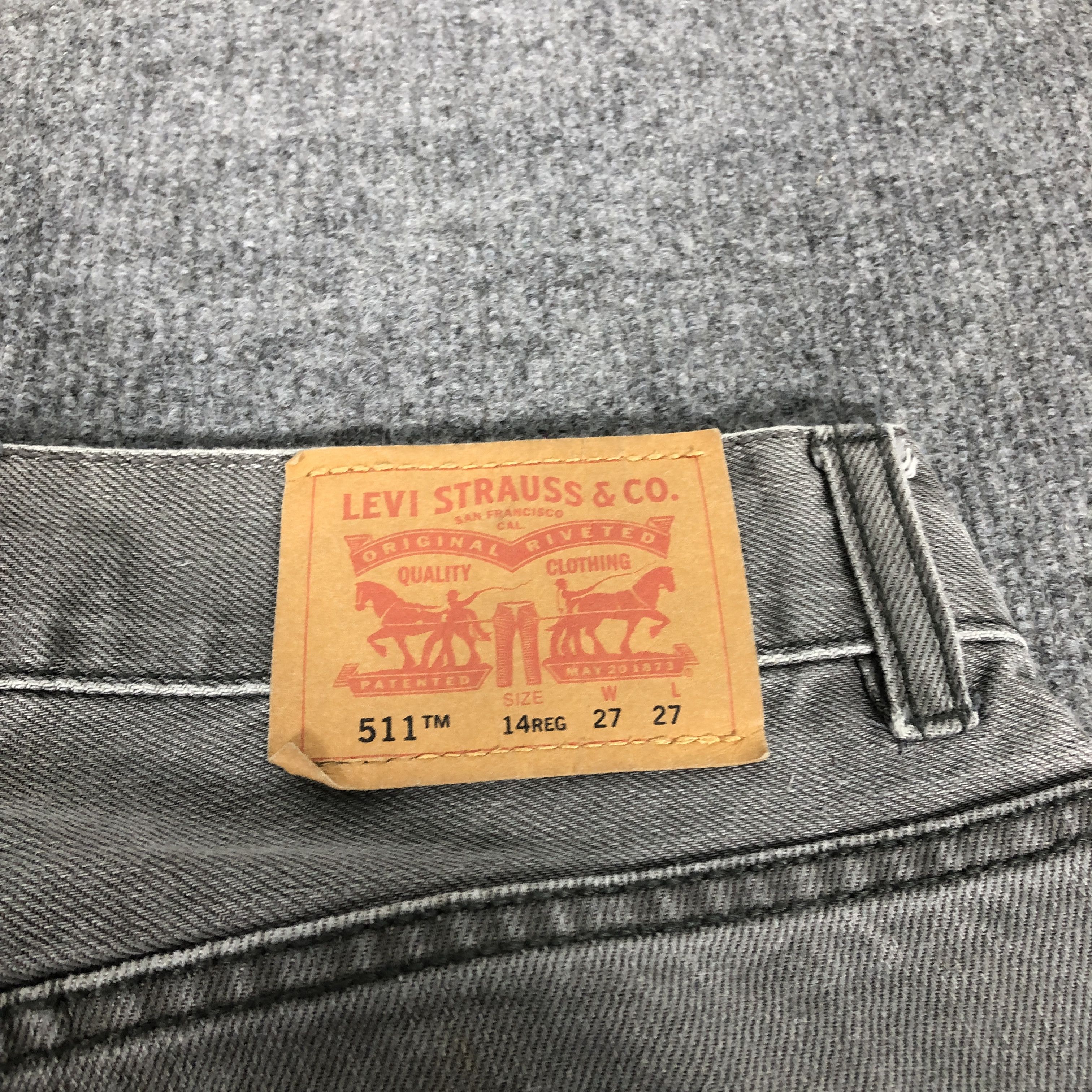 Levi's Vintage Y2K Levi's 511 14Reg Slim Fit Faded Jean Size US 27 - 5 Thumbnail