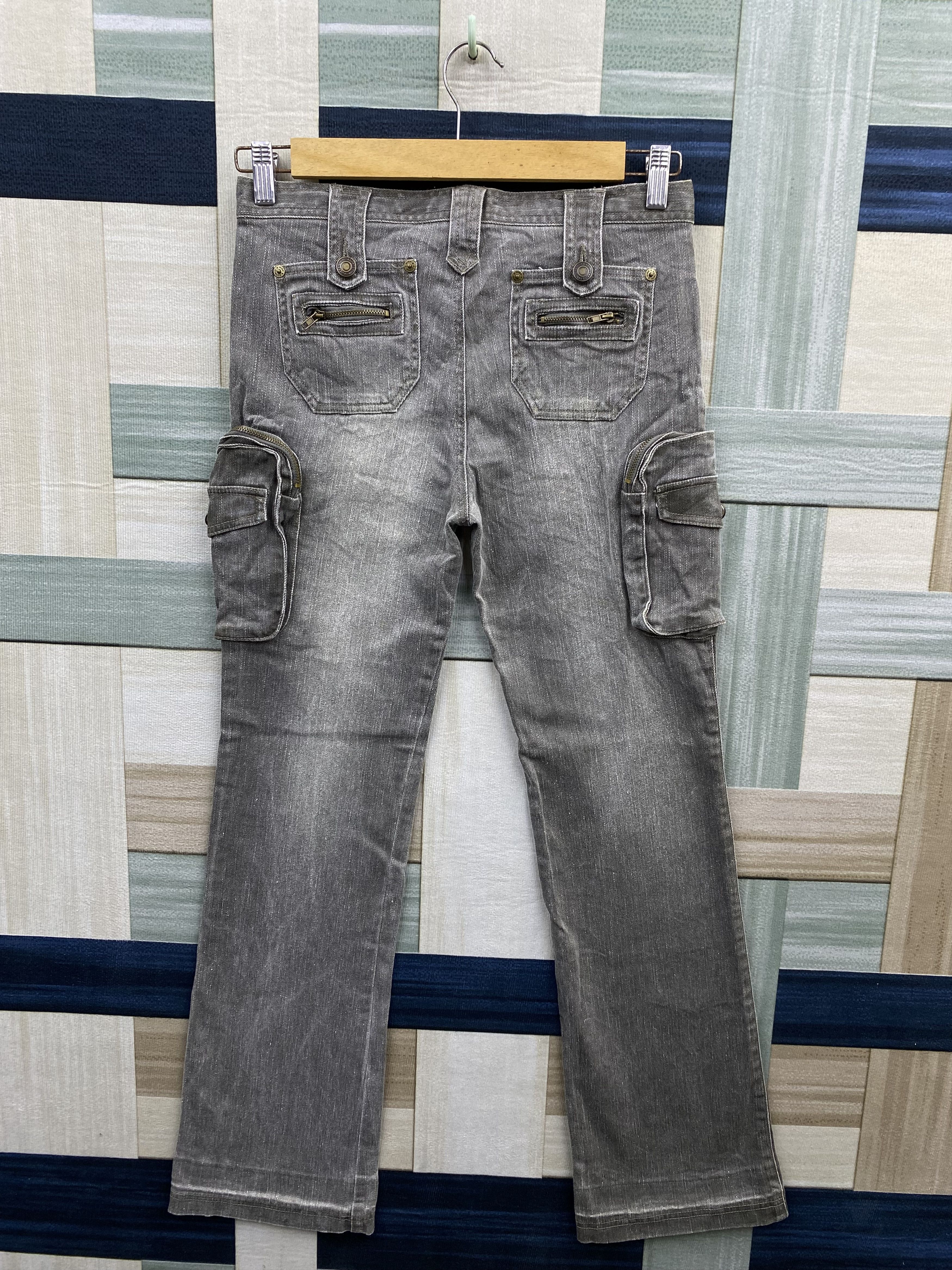 Japanese Brand Vintage Japanese Brand Multi Pocket Jean Size US 30 / EU 46 - 2 Thumbnail