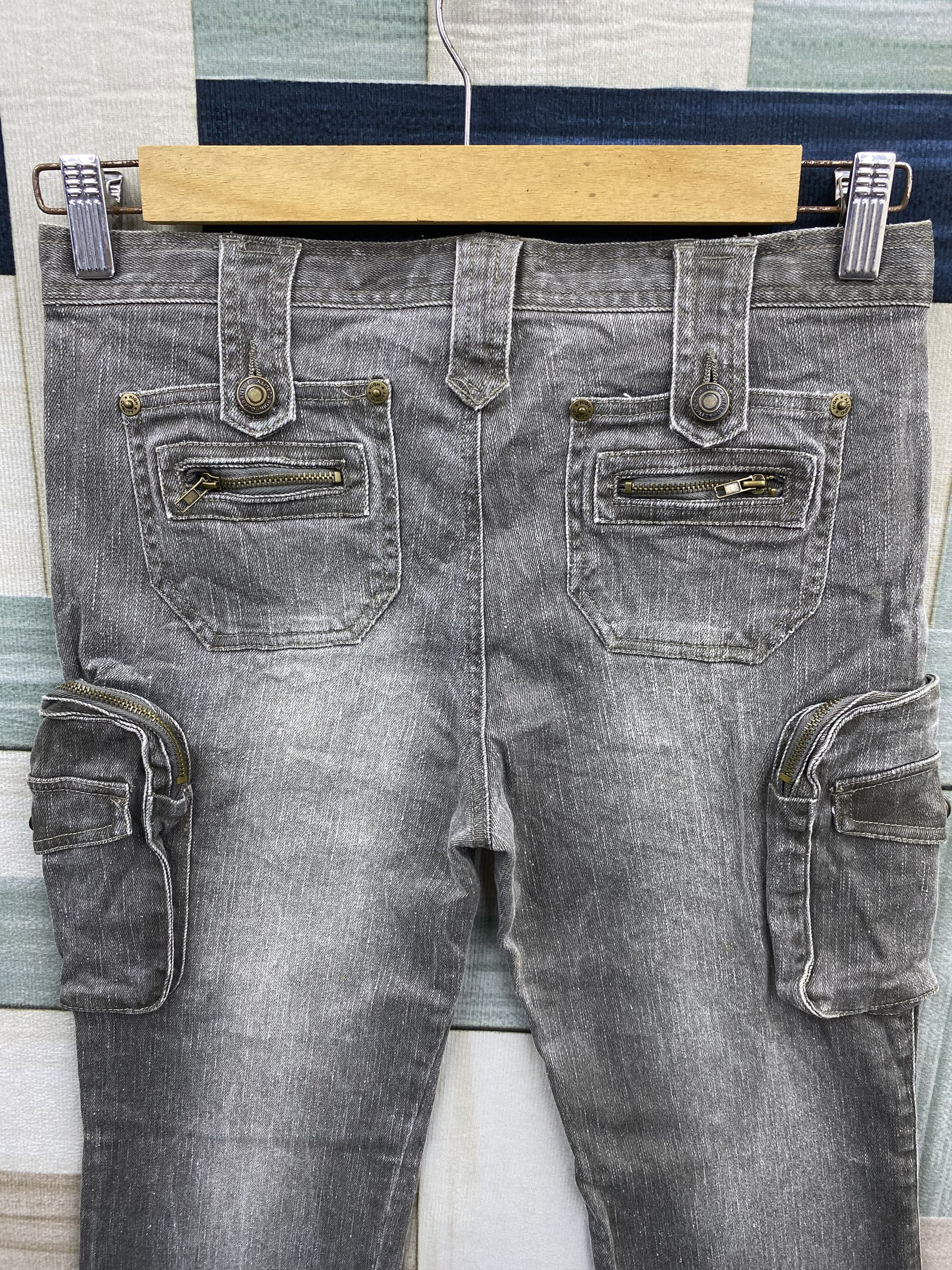 Japanese Brand Vintage Japanese Brand Multi Pocket Jean Size US 30 / EU 46 - 4 Thumbnail