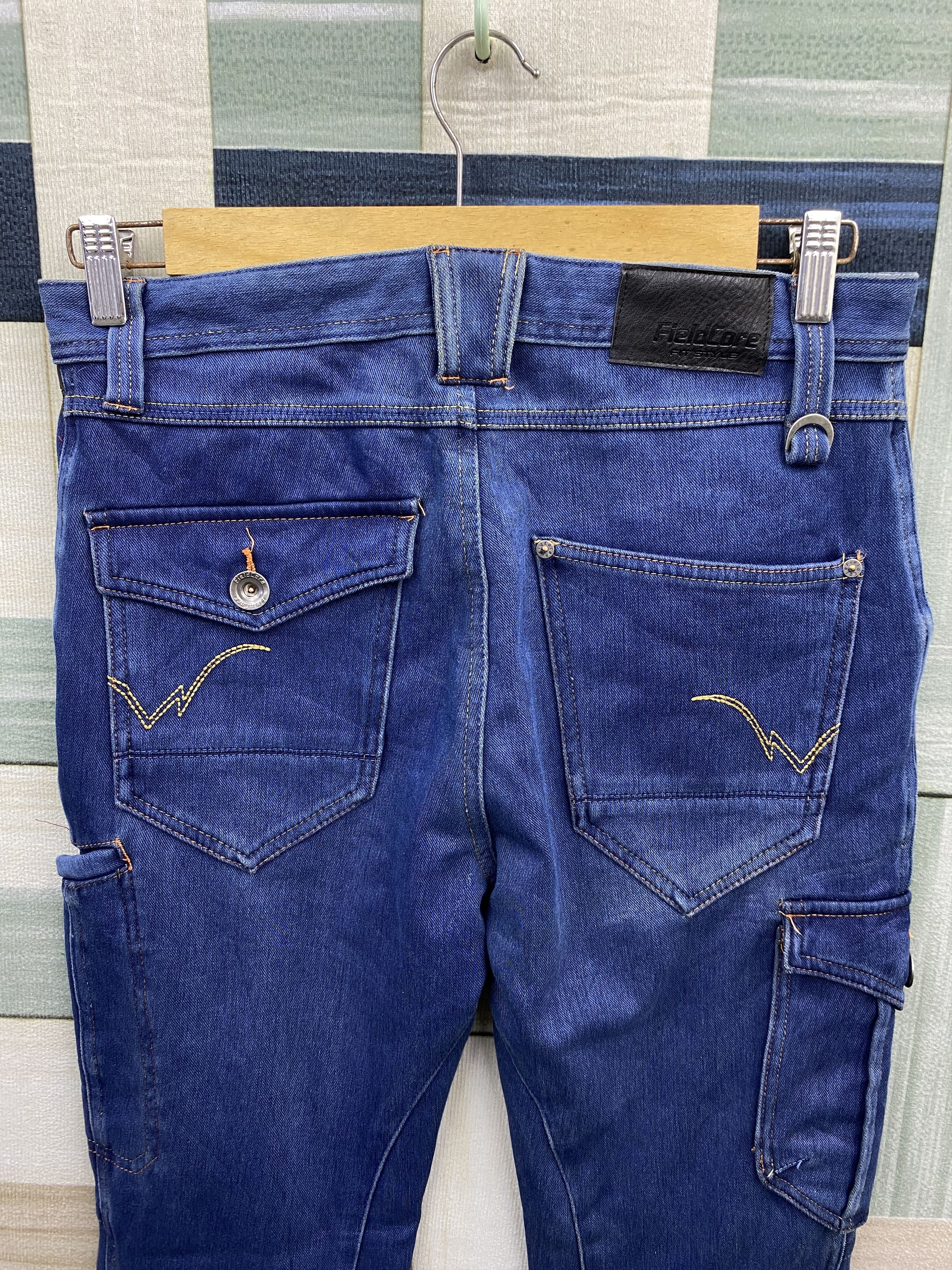 Japanese Brand Japan Brand Fieldcore Multi Pocket Denim Style Casual Pant Size US 32 / EU 48 - 8 Thumbnail