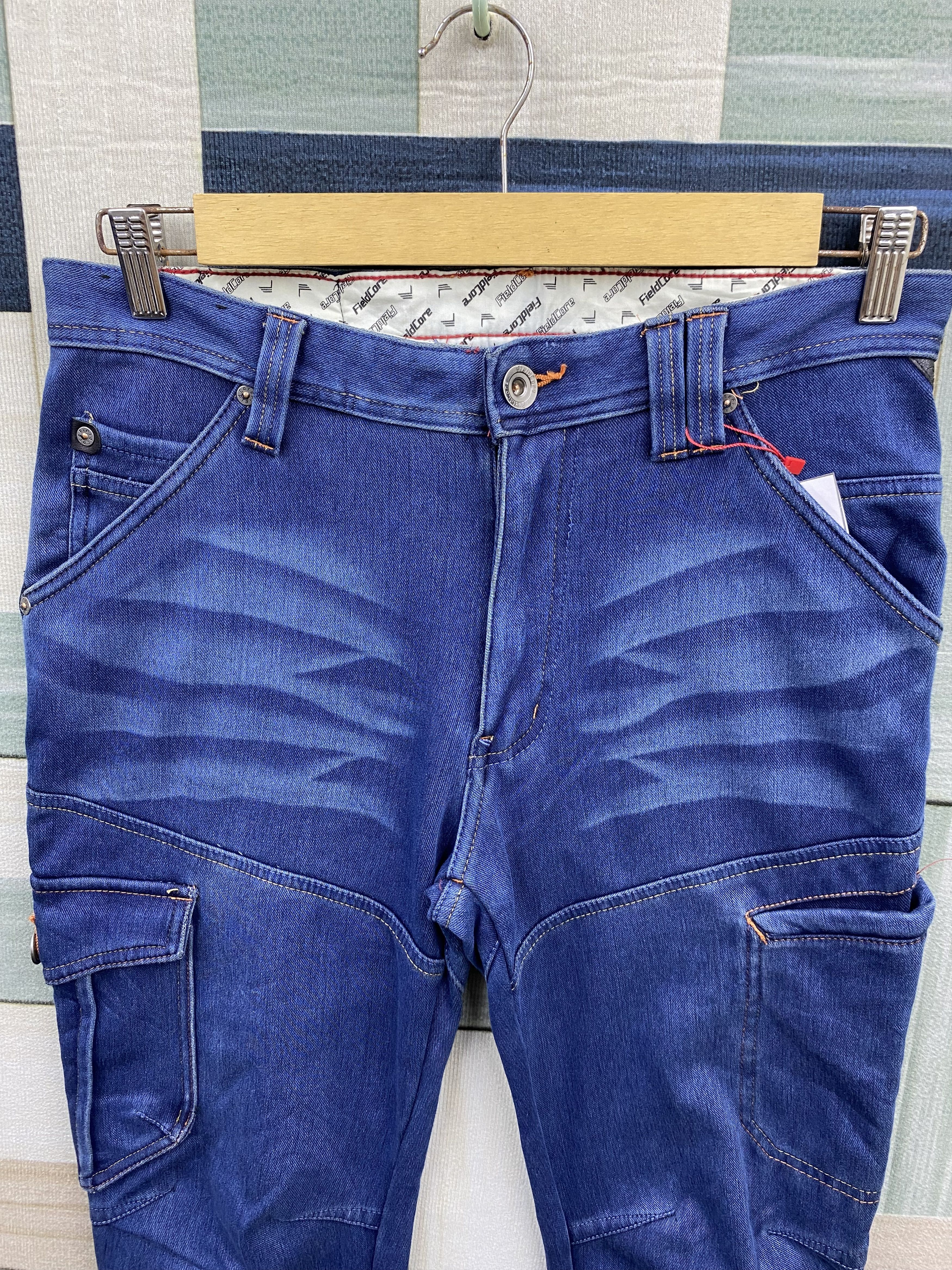 Japanese Brand Japan Brand Fieldcore Multi Pocket Denim Style Casual Pant Size US 32 / EU 48 - 2 Thumbnail