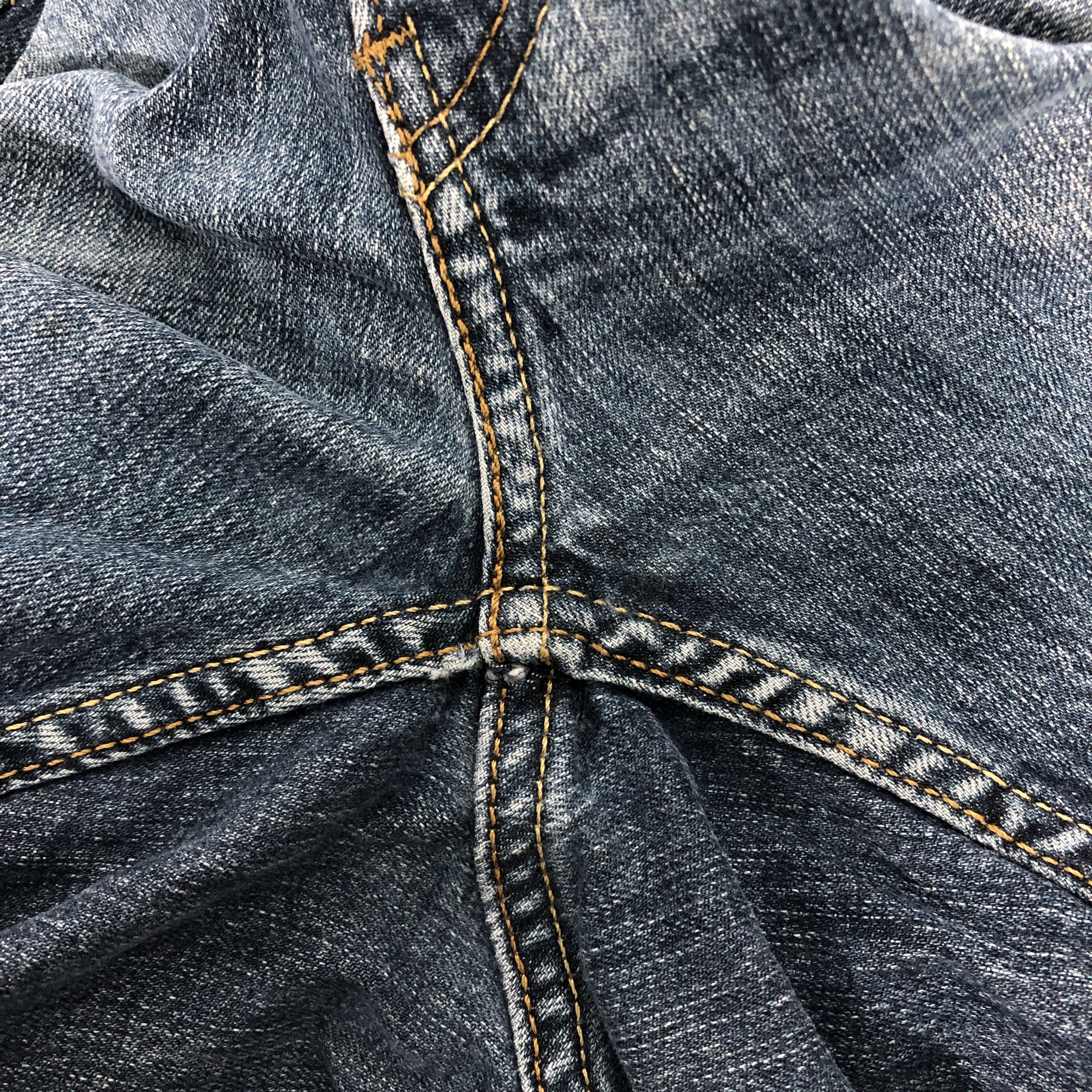 Levi's Levi's Denizen 205 Paint Splatter Dirty Faded Blue Jean Size US 38 / EU 54 - 14 Thumbnail