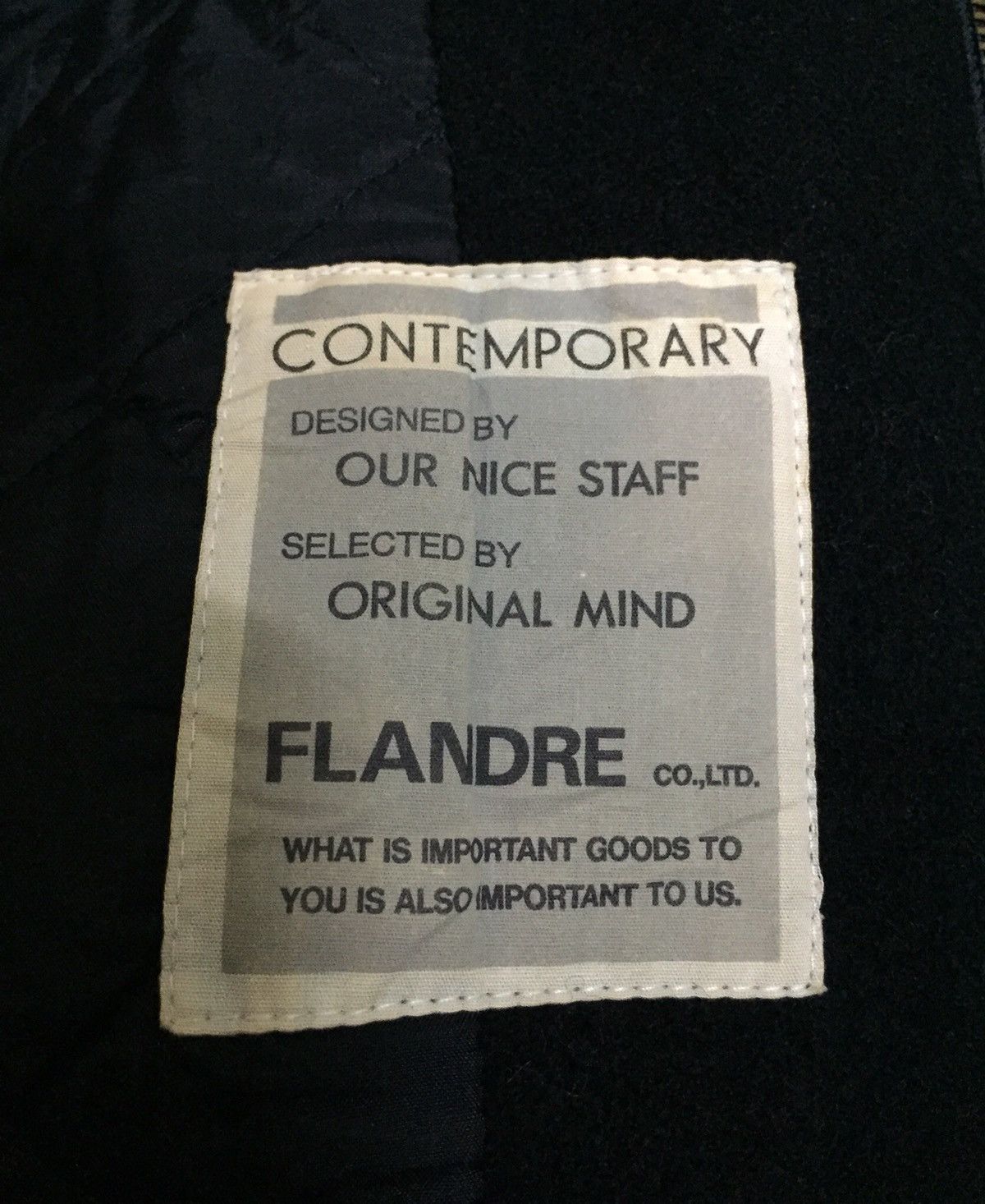 Japanese Brand VINTAGE FLANDRE WOOL VARSITY/BOMBER JACKET Size US M / EU 48-50 / 2 - 9 Thumbnail