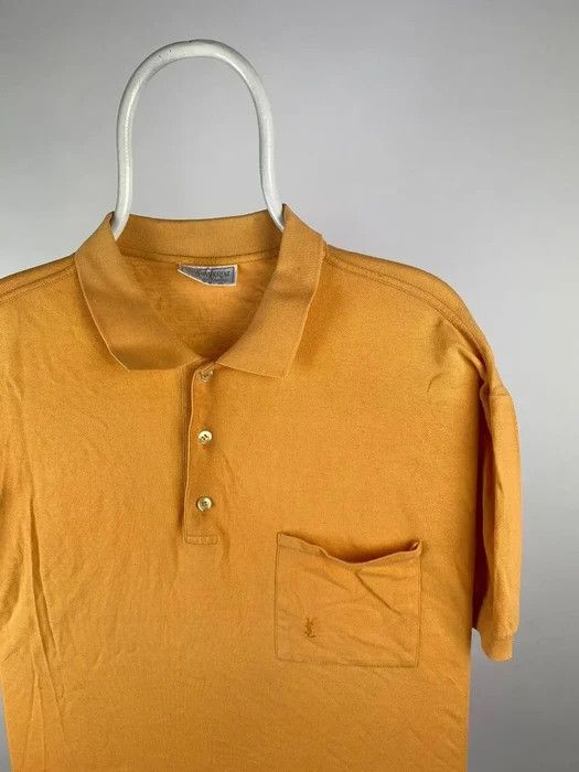 Yves Saint Laurent Yves saint Laurent polos vintage size XLarge orange Size US XL / EU 56 / 4 - 2 Thumbnail