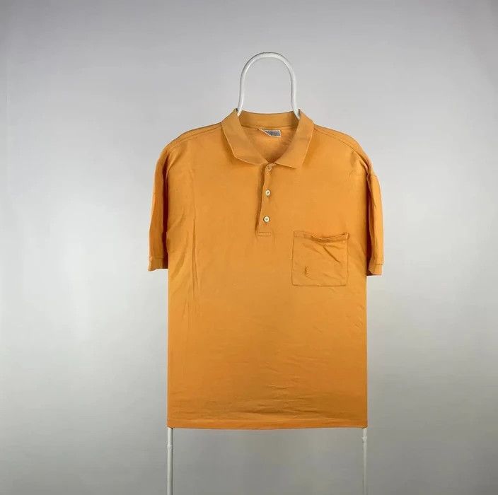 Yves Saint Laurent Yves saint Laurent polos vintage size XLarge orange Size US XL / EU 56 / 4 - 1 Thumbnail