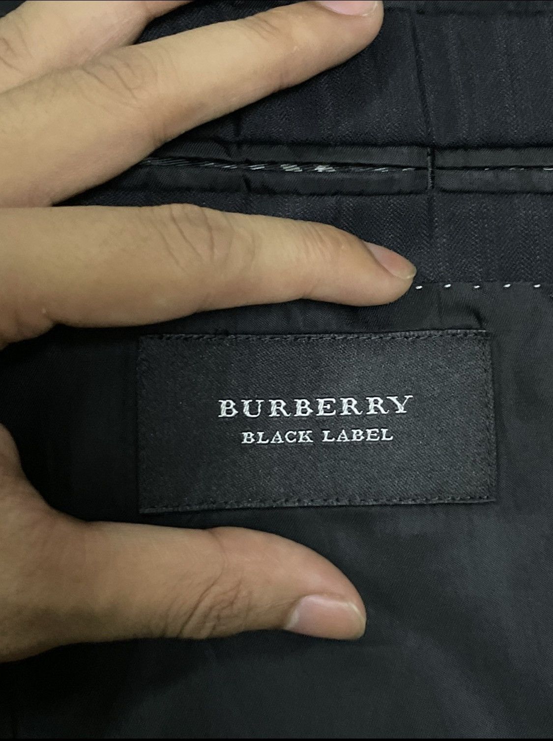Black Label × Burberry × Designer Burberry Black Label Wool Tweed Blazer Size US M / EU 48-50 / 2 - 14 Thumbnail
