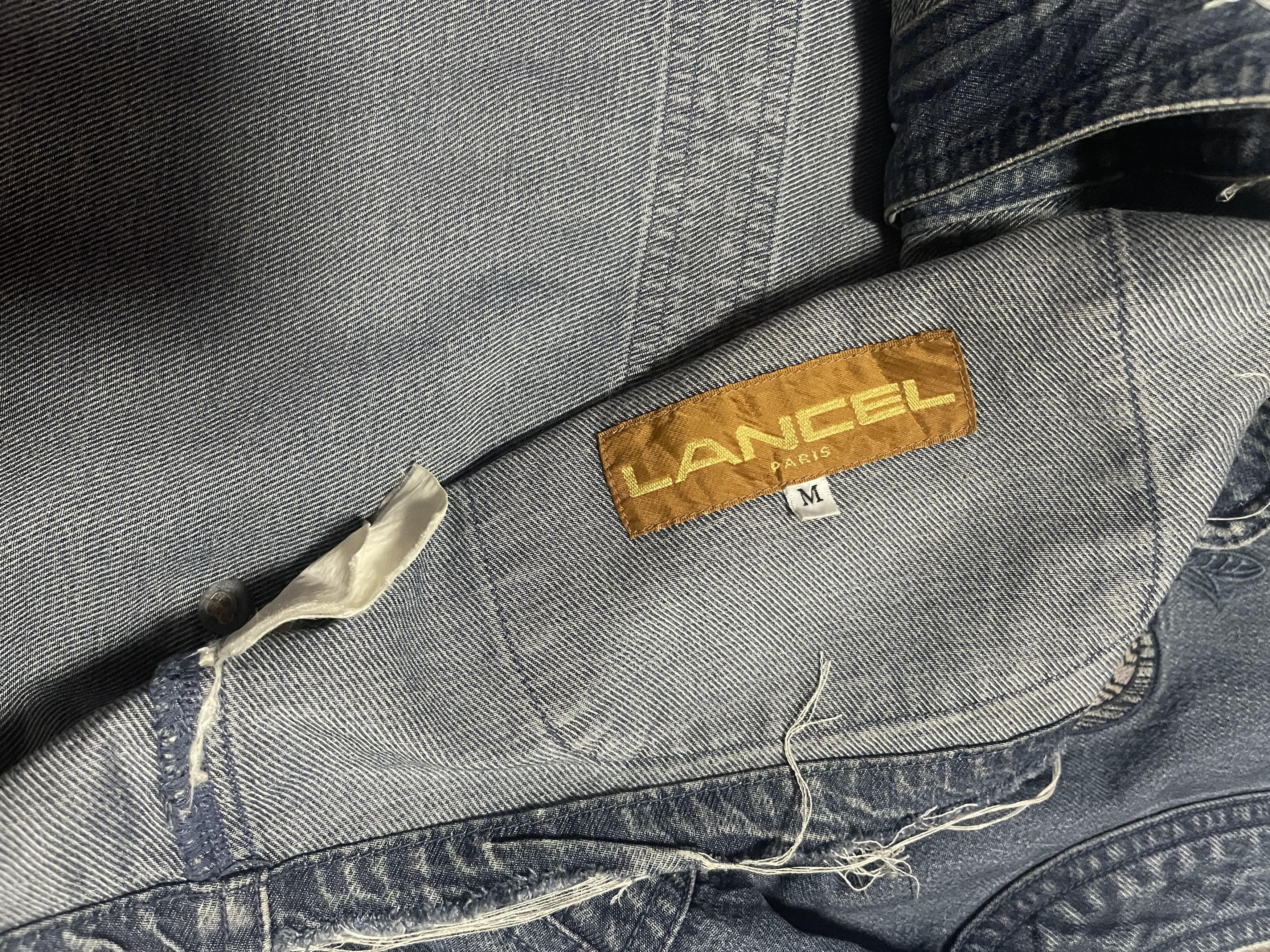 Lancel LANCEL PARIS VEST DISTRESSED JAPAN Size 44S - 5 Thumbnail
