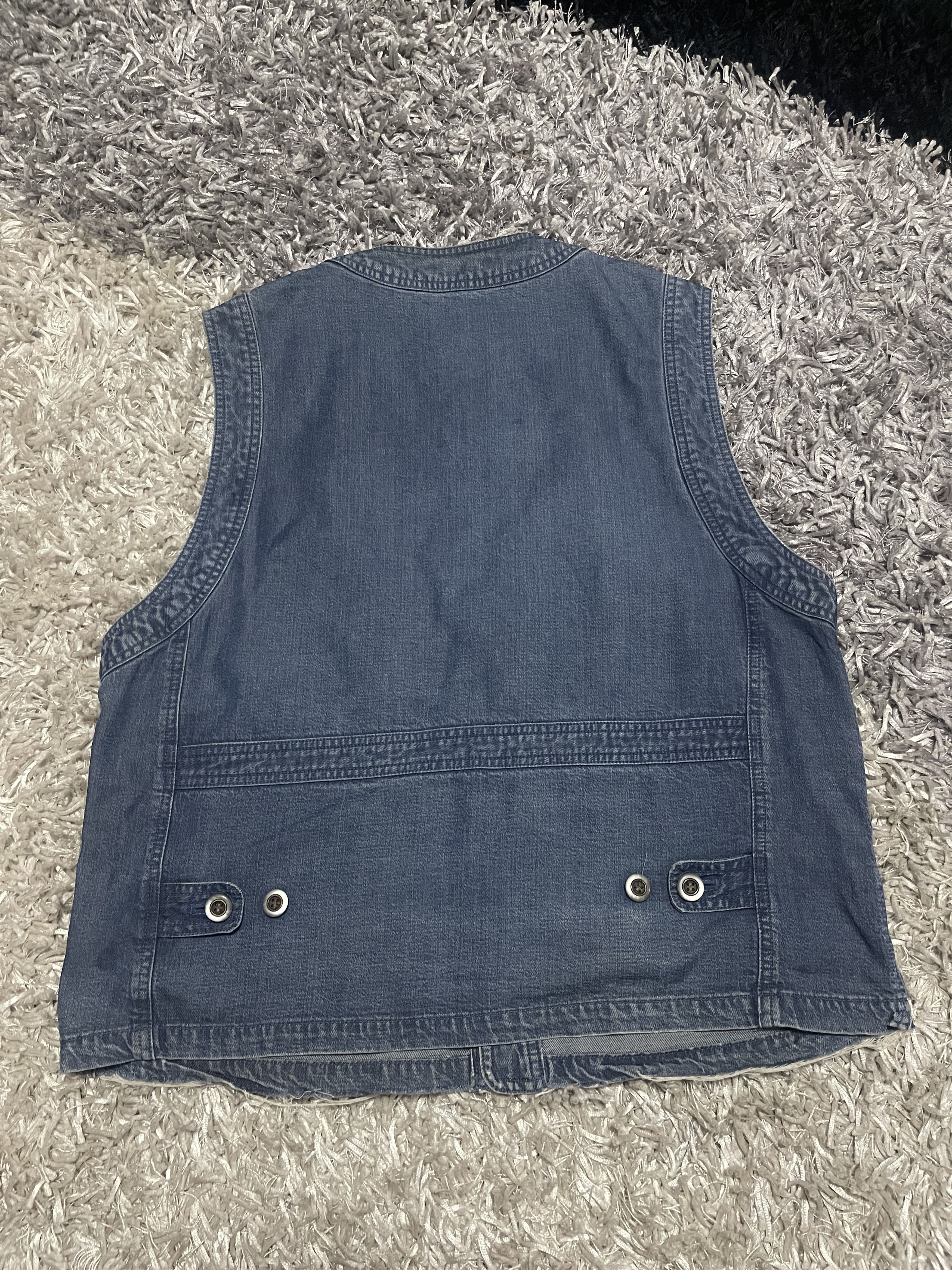 Lancel LANCEL PARIS VEST DISTRESSED JAPAN Size 44S - 2 Thumbnail