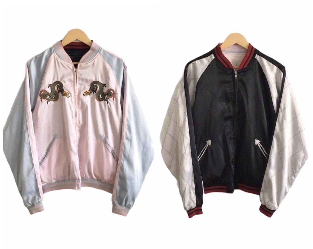 Other Sukajan Koi Jacket Reversible Embroidery Souvenirs Jacket Size US XL / EU 56 / 4 - 2 Thumbnail