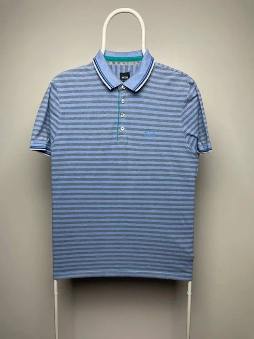 Hugo Boss Hugo boss polos T-shirt luxury size M blue casual Size US M / EU 48-50 / 2 - 1 Thumbnail