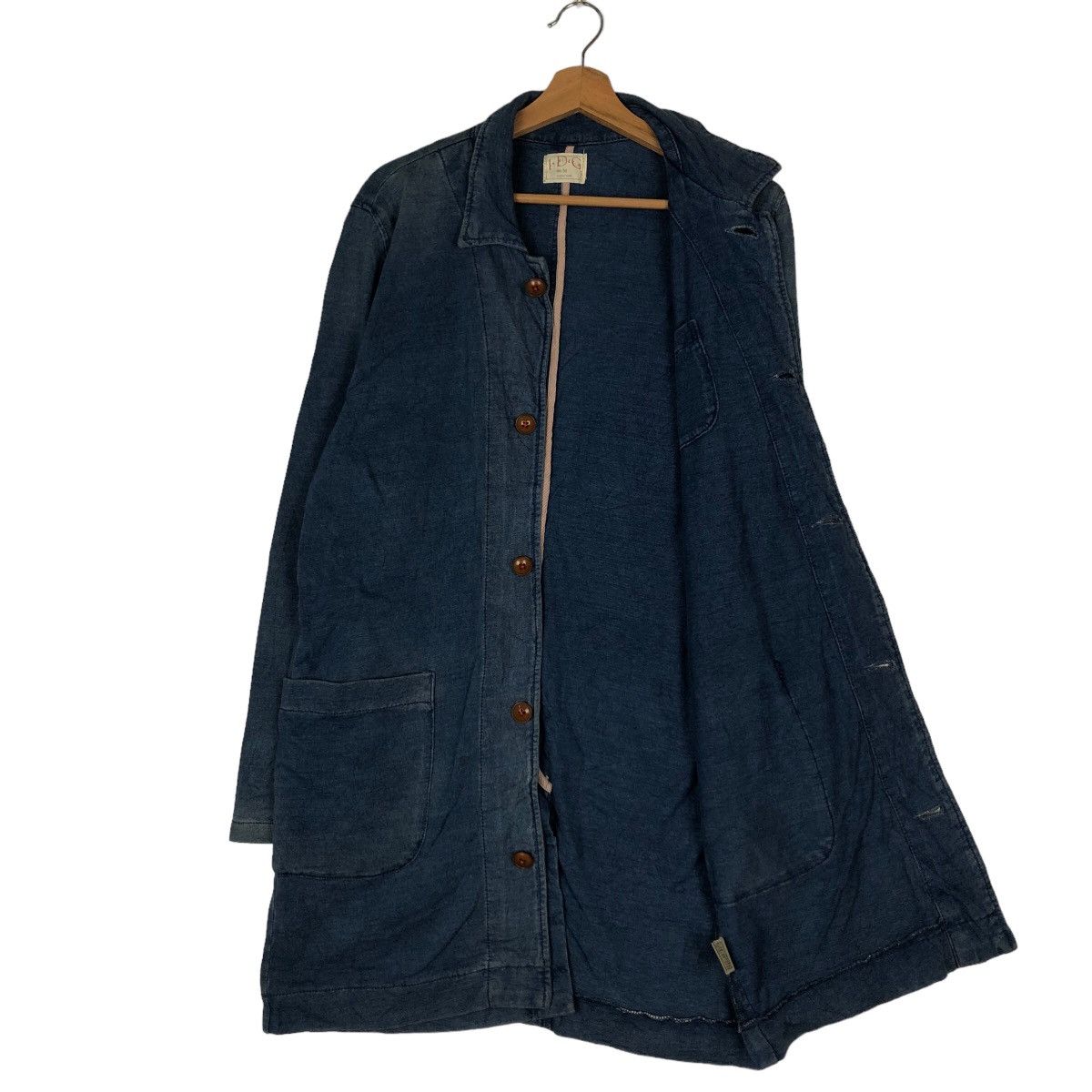 Indigo VINTAGE CHORE JACKET INDIGO BLUE INSPIRED KAPITAL JAPAN Size US M / EU 48-50 / 2 - 9 Thumbnail