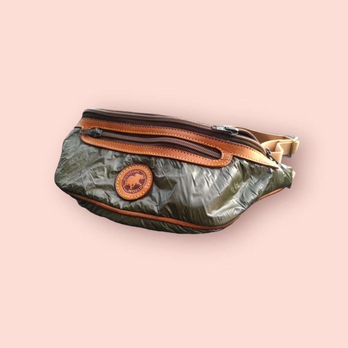 Vintage HUNTING WORLD VINTAGE WAISTBAG/BELTBAG/FANNY PAC Size ONE SIZE - 5 Thumbnail