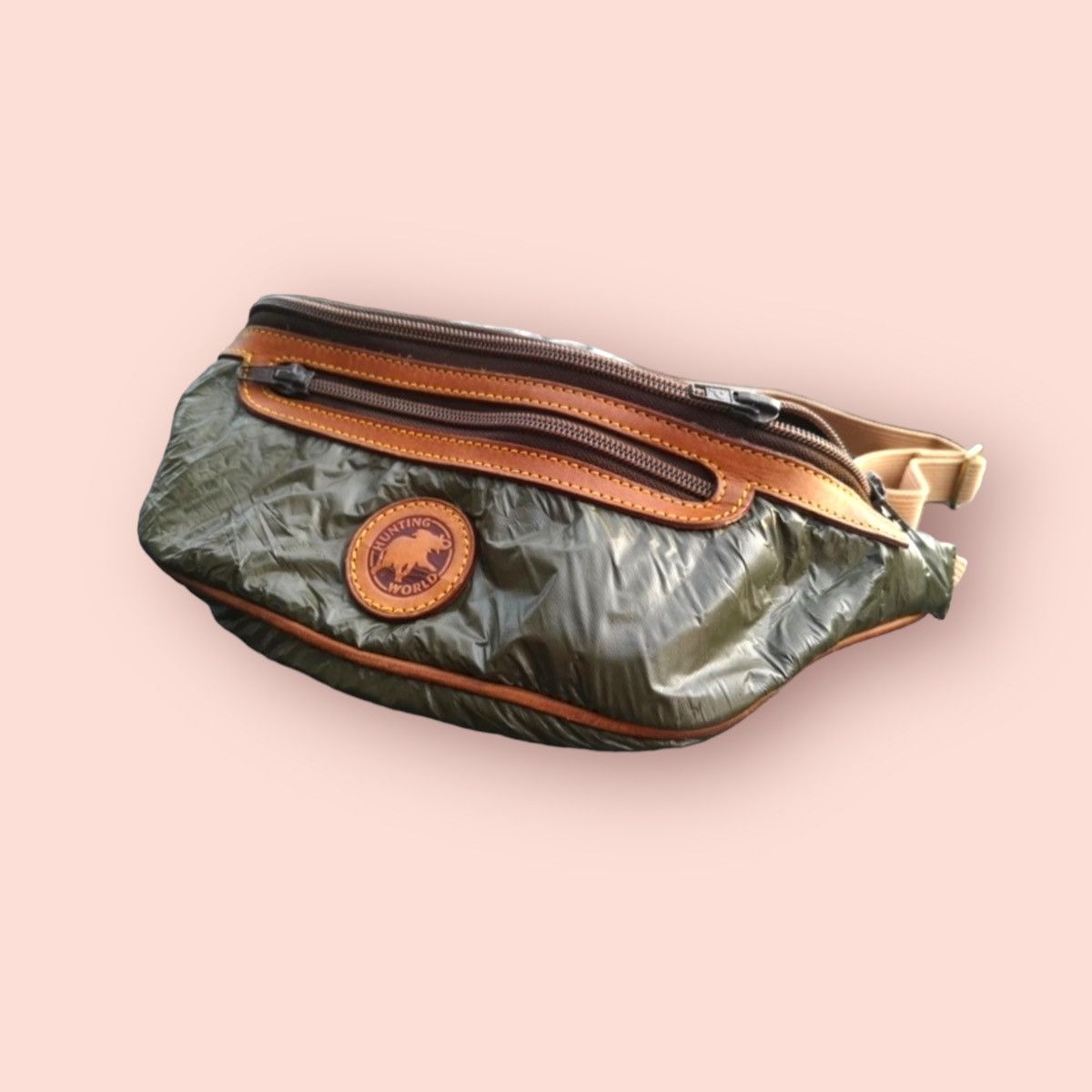 HUNTING WORLD VINTAGE WAISTBAG/BELTBAG/FANNY PAC
