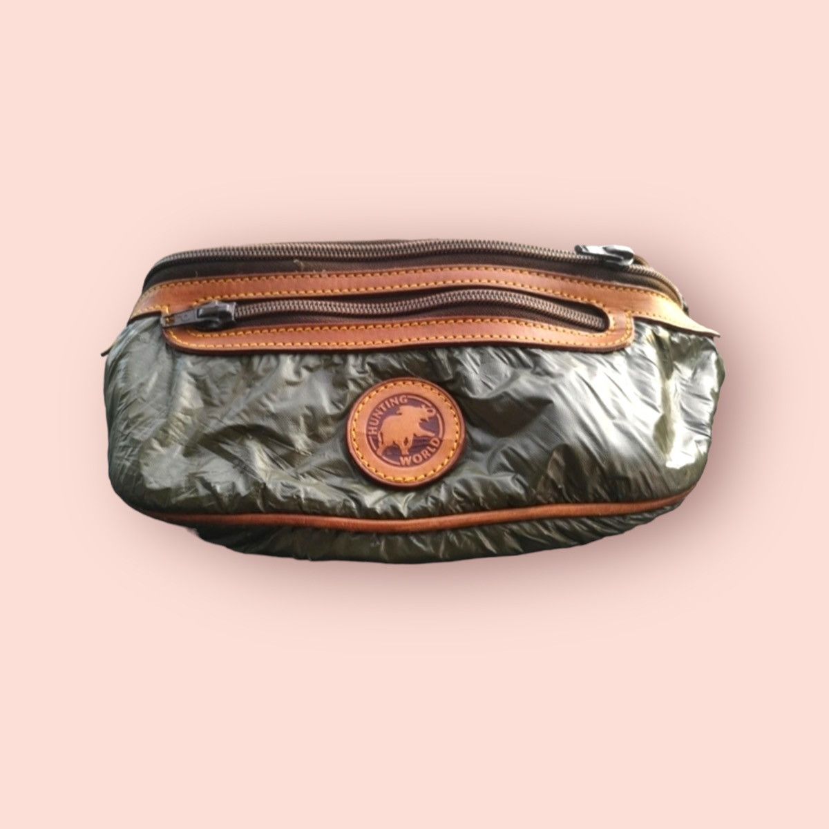Vintage HUNTING WORLD VINTAGE WAISTBAG/BELTBAG/FANNY PAC Size ONE SIZE - 6 Thumbnail