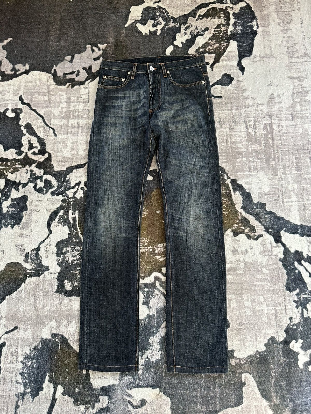 dior homme w30 デニム　ジーンズ　クリスヴァンアッシュ　フック破損 Men's Kris Van Assche Denim | Grailed