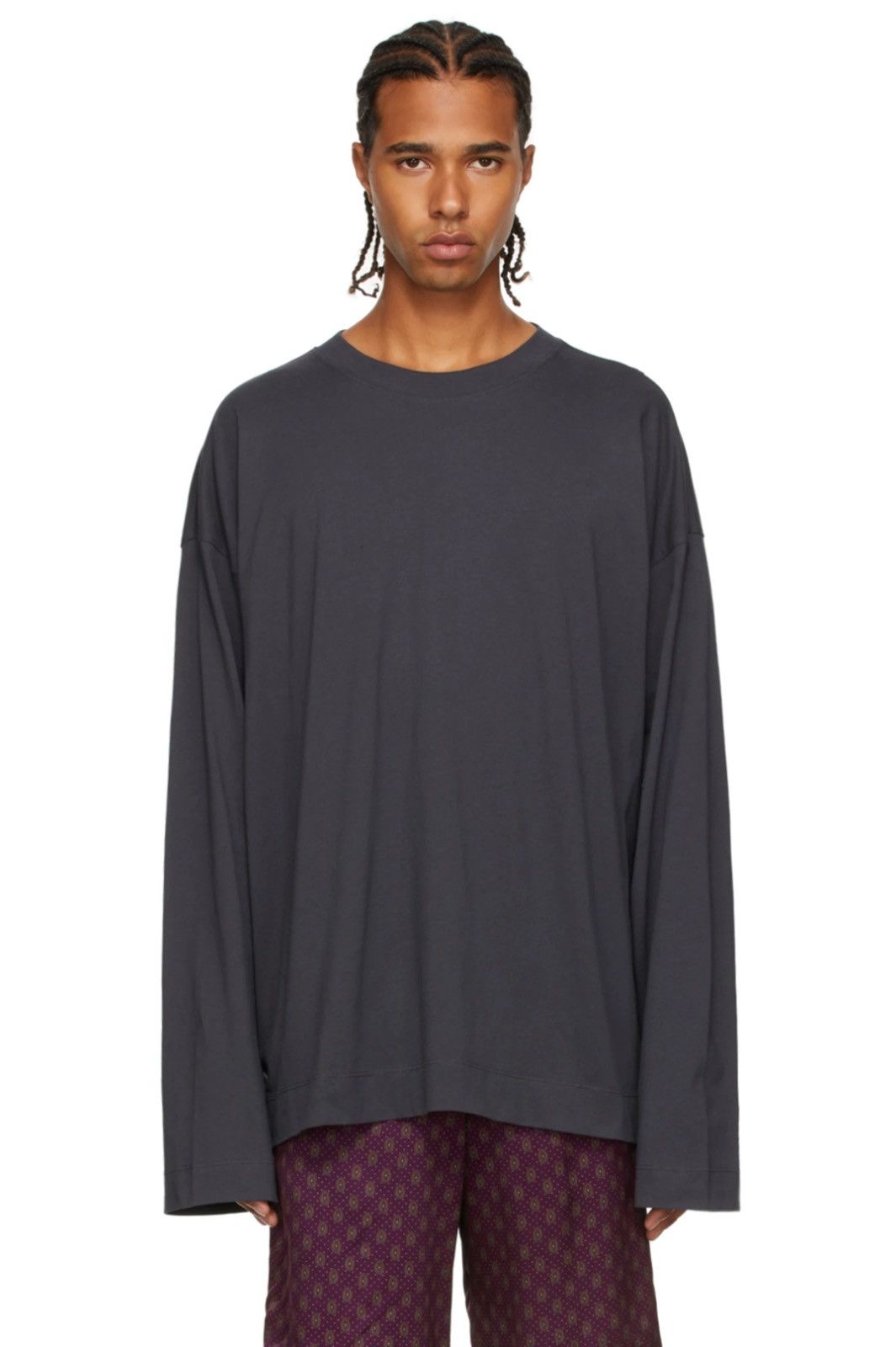 Cotton Jersey Long-Sleeve T-Shirt