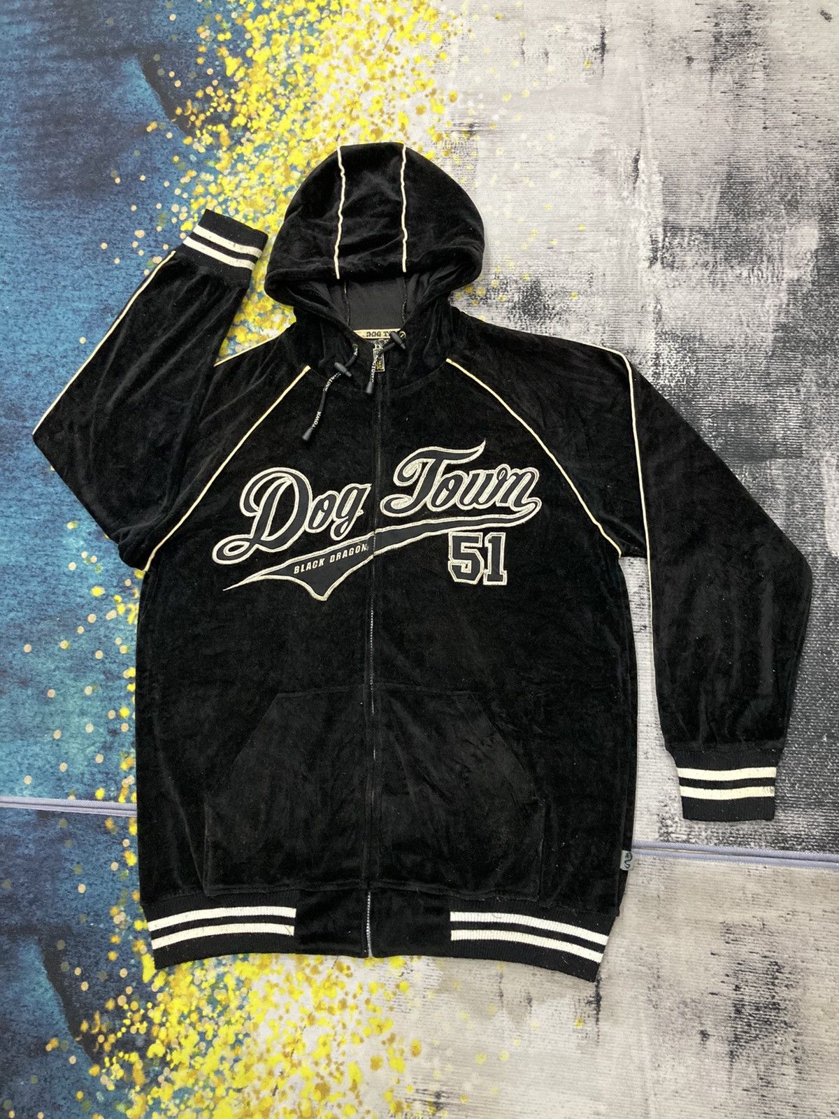 Dogtown Dog Town Black Dragon Track Top/ Zipped Jacket | Grailed