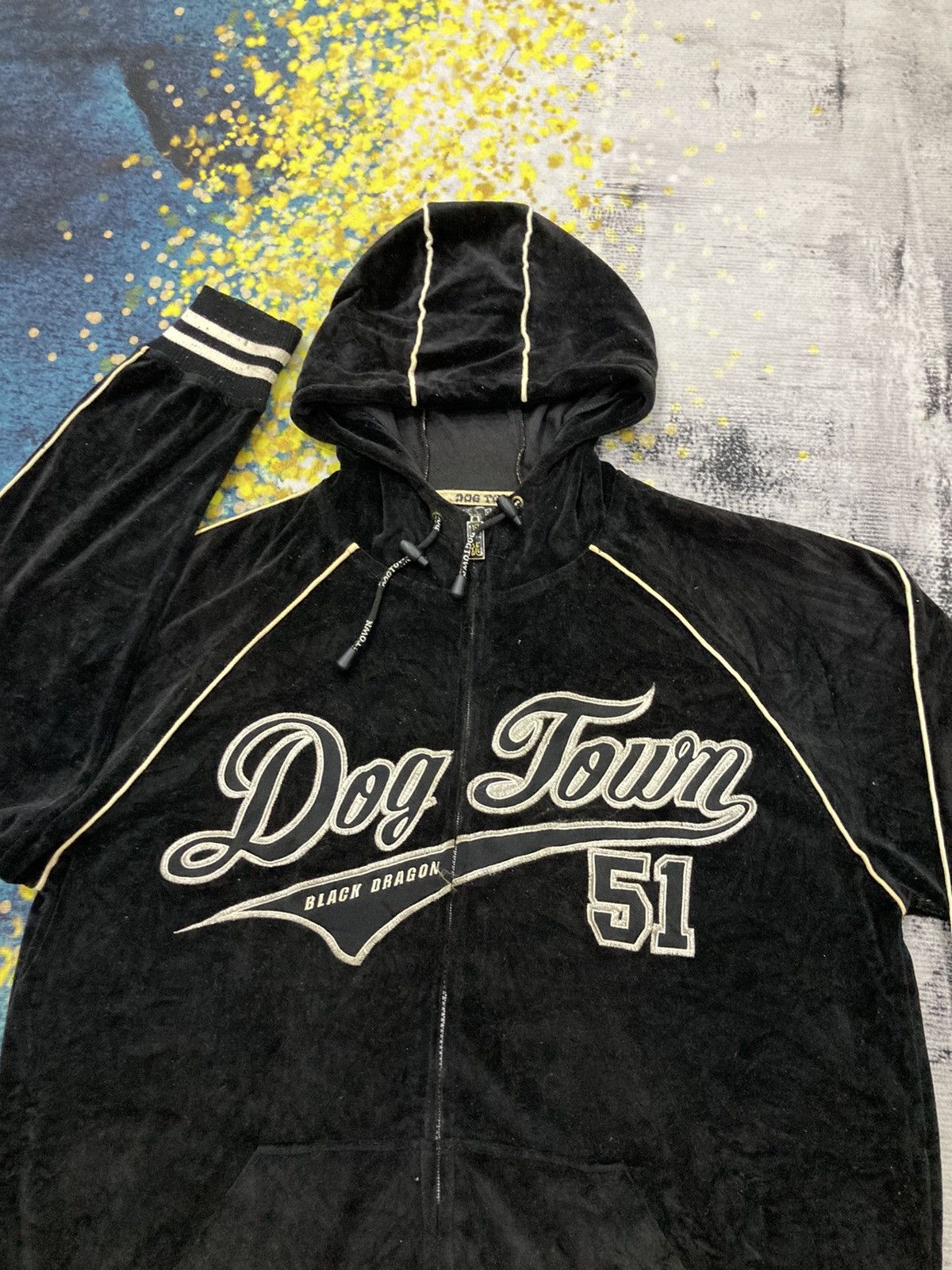 Dogtown Dogtown Black Dragon Zipper Hoodie Size US XL / EU 56 / 4 - 4 Thumbnail