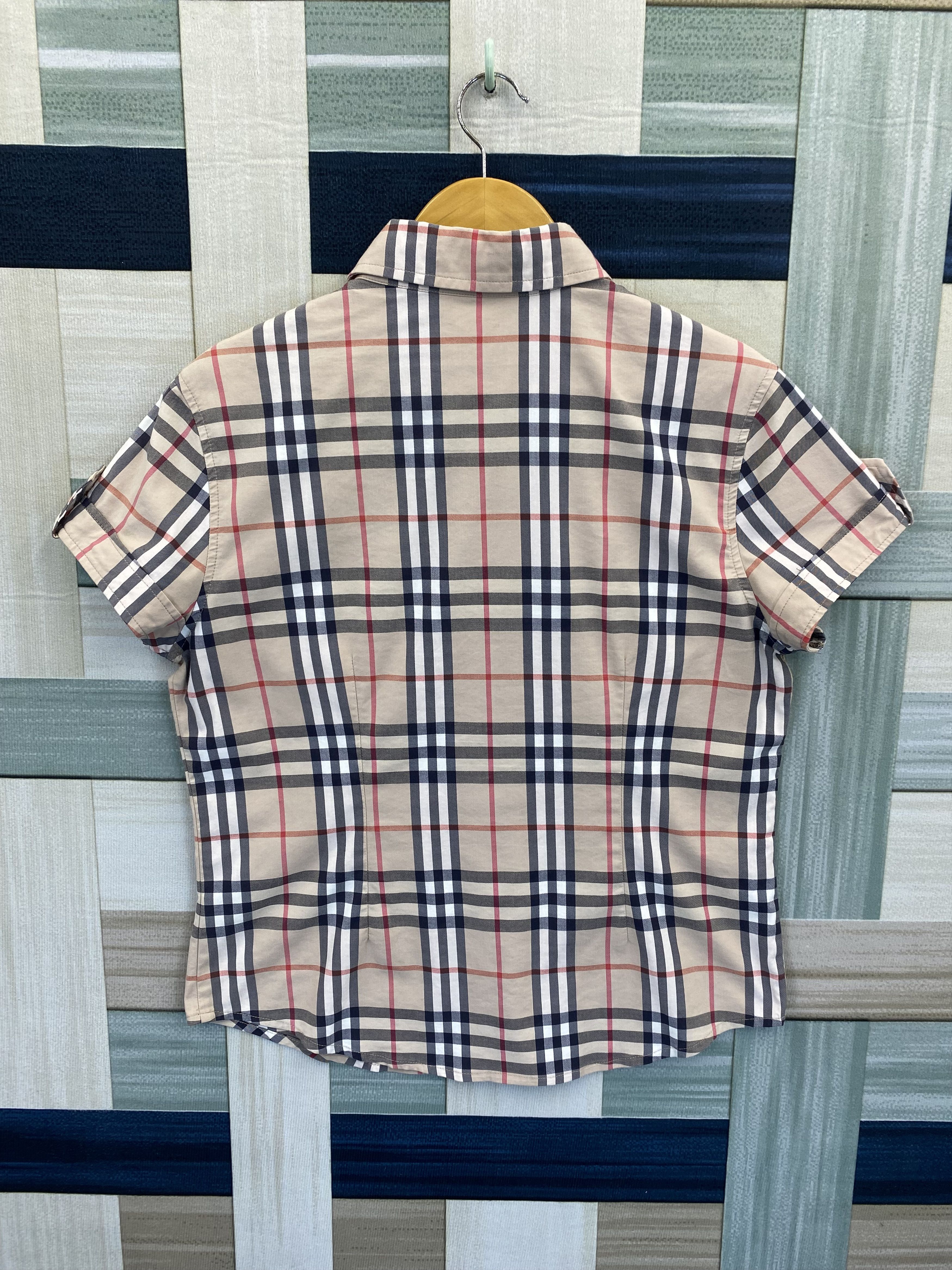 Burberry Burberry Check Double Pocket Button Up Shirt Size XXL / US 16-18 / IT 52-54 - 8 Thumbnail