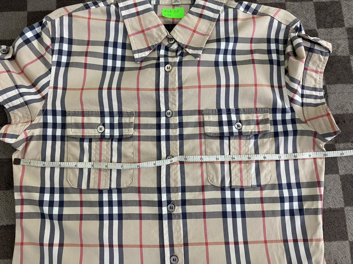 Burberry Burberry Check Double Pocket Button Up Shirt Size XXL / US 16-18 / IT 52-54 - 11 Thumbnail