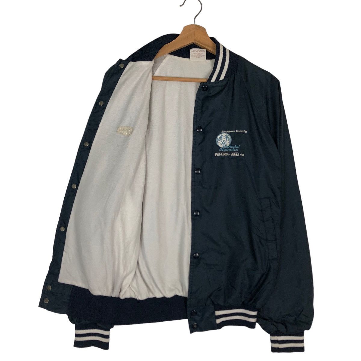Vintage VINTAGE BOMBER JACKET BIG LOGO SPECIAL OLYMPICS USA MADE Size US M / EU 48-50 / 2 - 9 Thumbnail