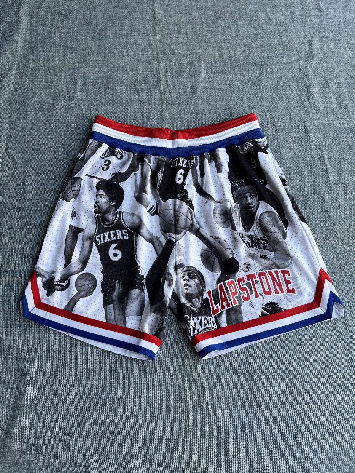 Mitchell & Ness Lapstone Mitchell Ness Icon Collage 76ers Shorts XL Limited Size US 34 / EU 50 - 1 Thumbnail