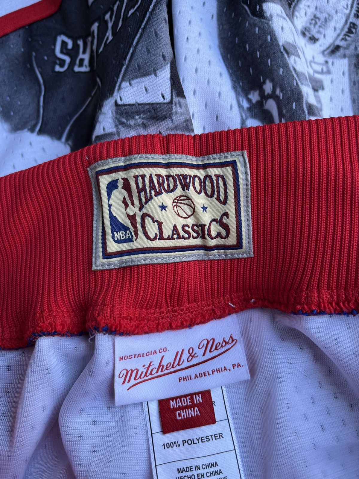 Mitchell & Ness Lapstone Mitchell Ness Icon Collage 76ers Shorts XL Limited Size US 34 / EU 50 - 7 Thumbnail