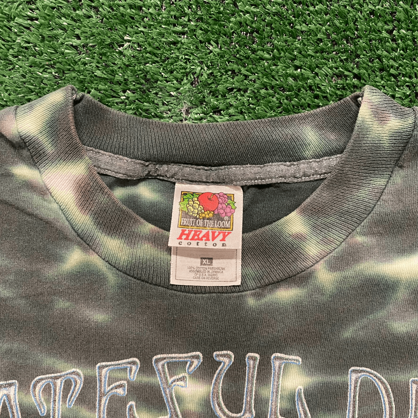 Grateful Dead Crazy Vintage 90s Grateful Dead Alien UFO Band T-Shirt Size US XL / EU 56 / 4 - 3 Thumbnail