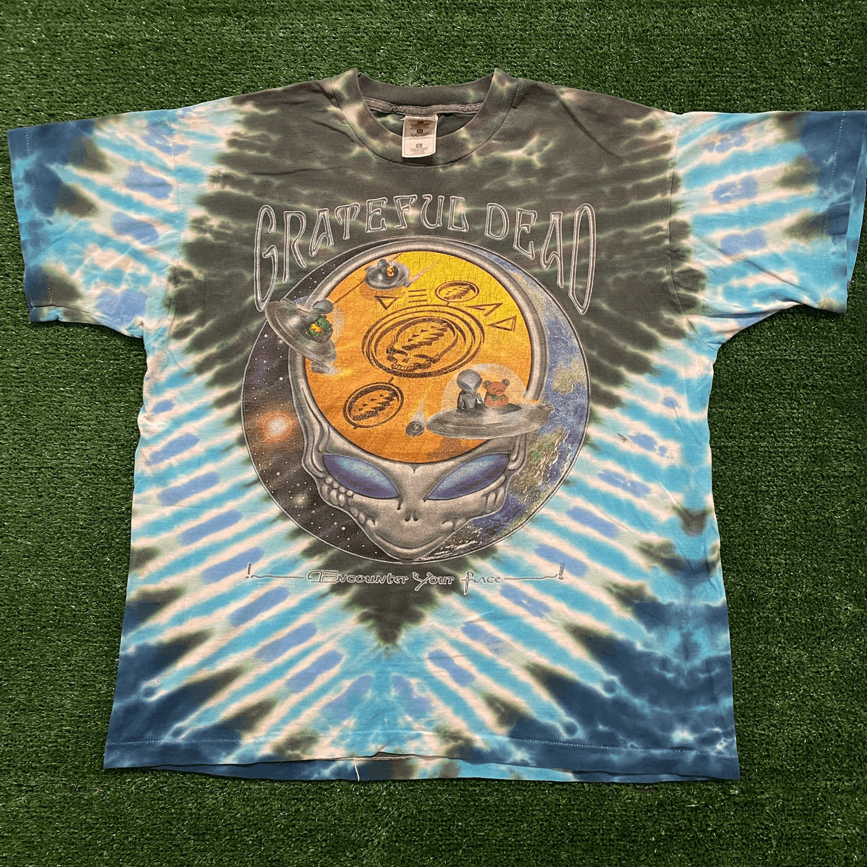 Crazy Vintage 90s Grateful Dead Center Graphic Hoodie USA