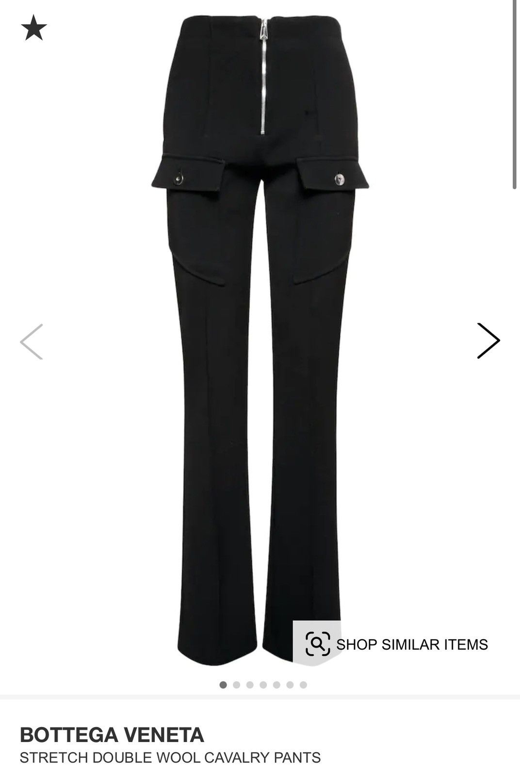 Bottega Veneta Bottega Veneta Cavalry Stretch Pants Size US 26 / EU 42 - 8 Thumbnail