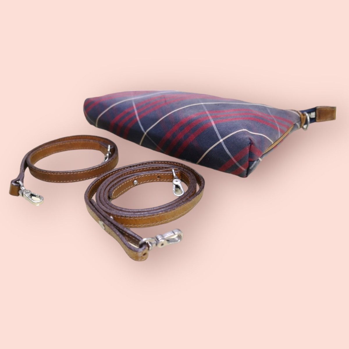 Burberry × Edition Japan × Vintage BURBERRY 2 WAY PURSE SLING /WRISTLET Size ONE SIZE - 9 Thumbnail