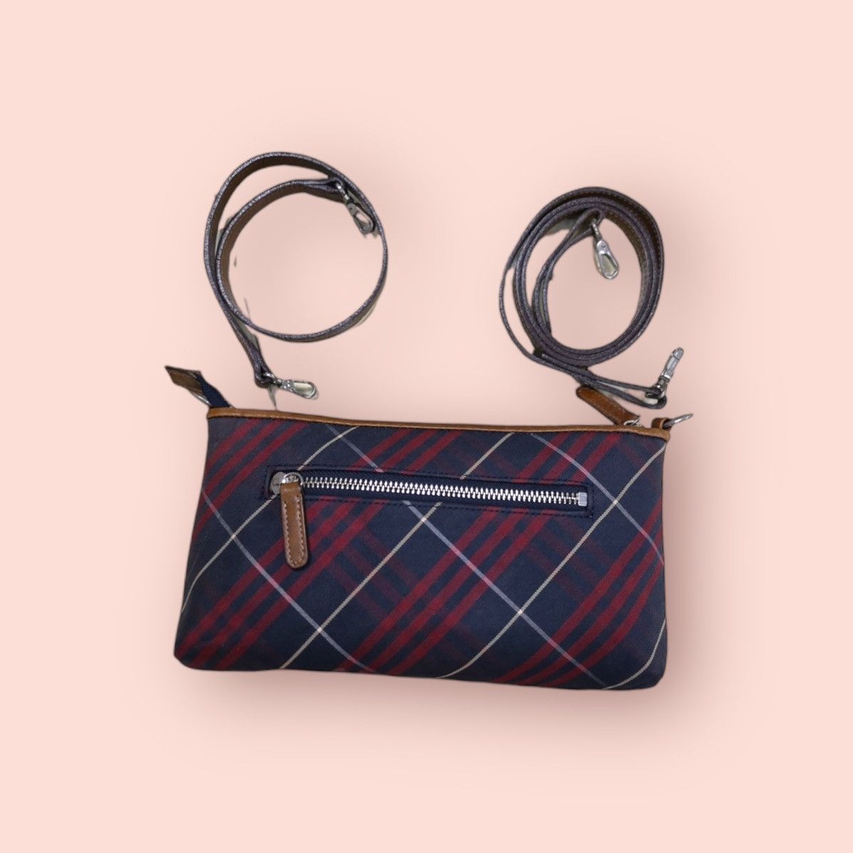 Burberry × Edition Japan × Vintage BURBERRY 2 WAY PURSE SLING /WRISTLET Size ONE SIZE - 5 Thumbnail