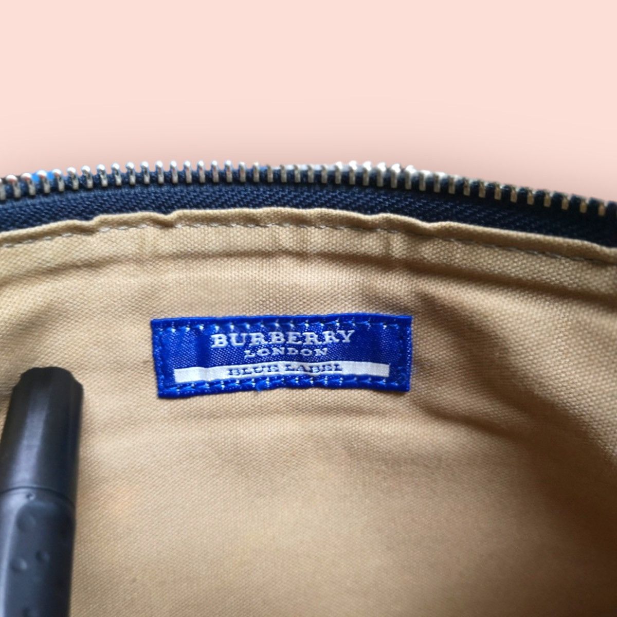 Burberry × Edition Japan × Vintage BURBERRY 2 WAY PURSE SLING /WRISTLET Size ONE SIZE - 15 Thumbnail