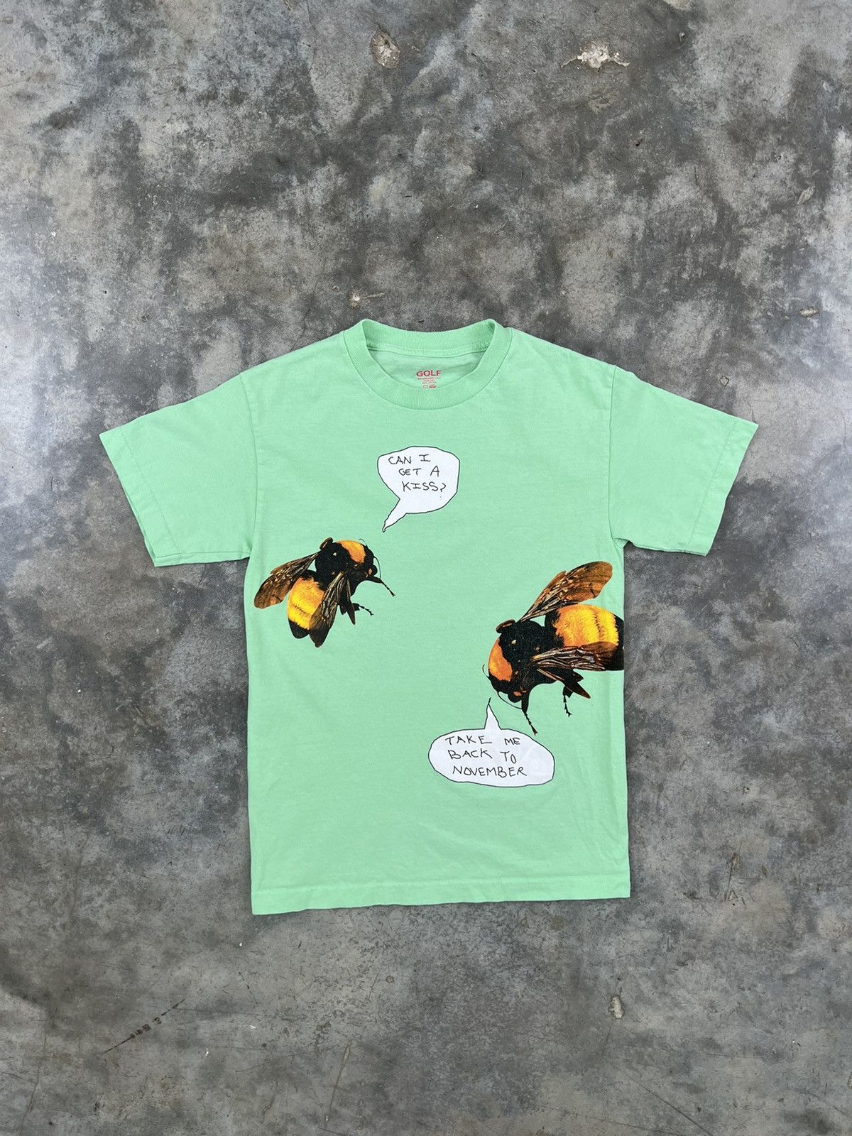 Golf Wang Golf Wang Green " Can I Get A Kiss ? " Mint Green Small ❄️❄️ Size US S / EU 44-46 / 1 - 1 Thumbnail